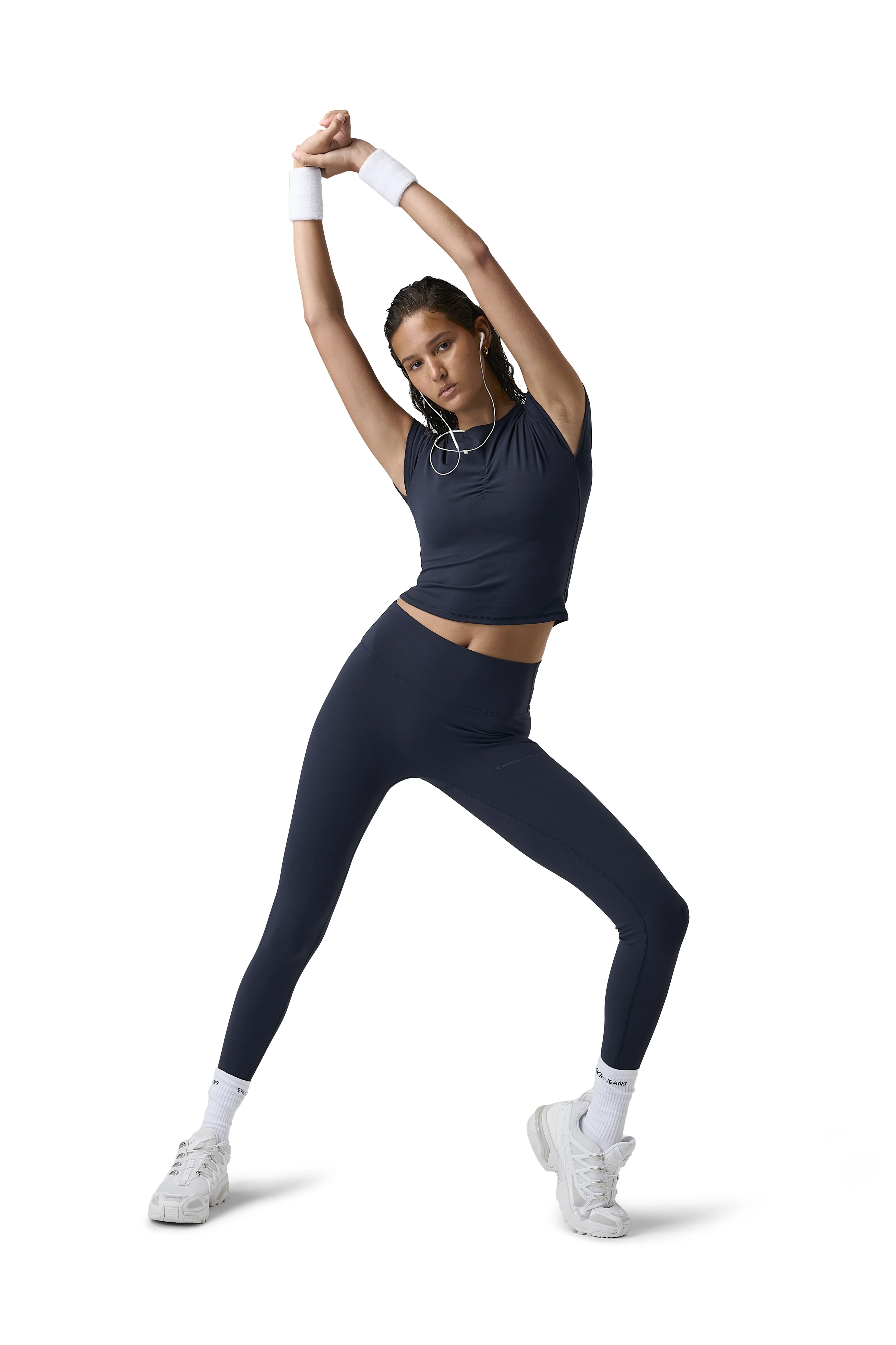 Active Leggings in Blueberry - Image 4