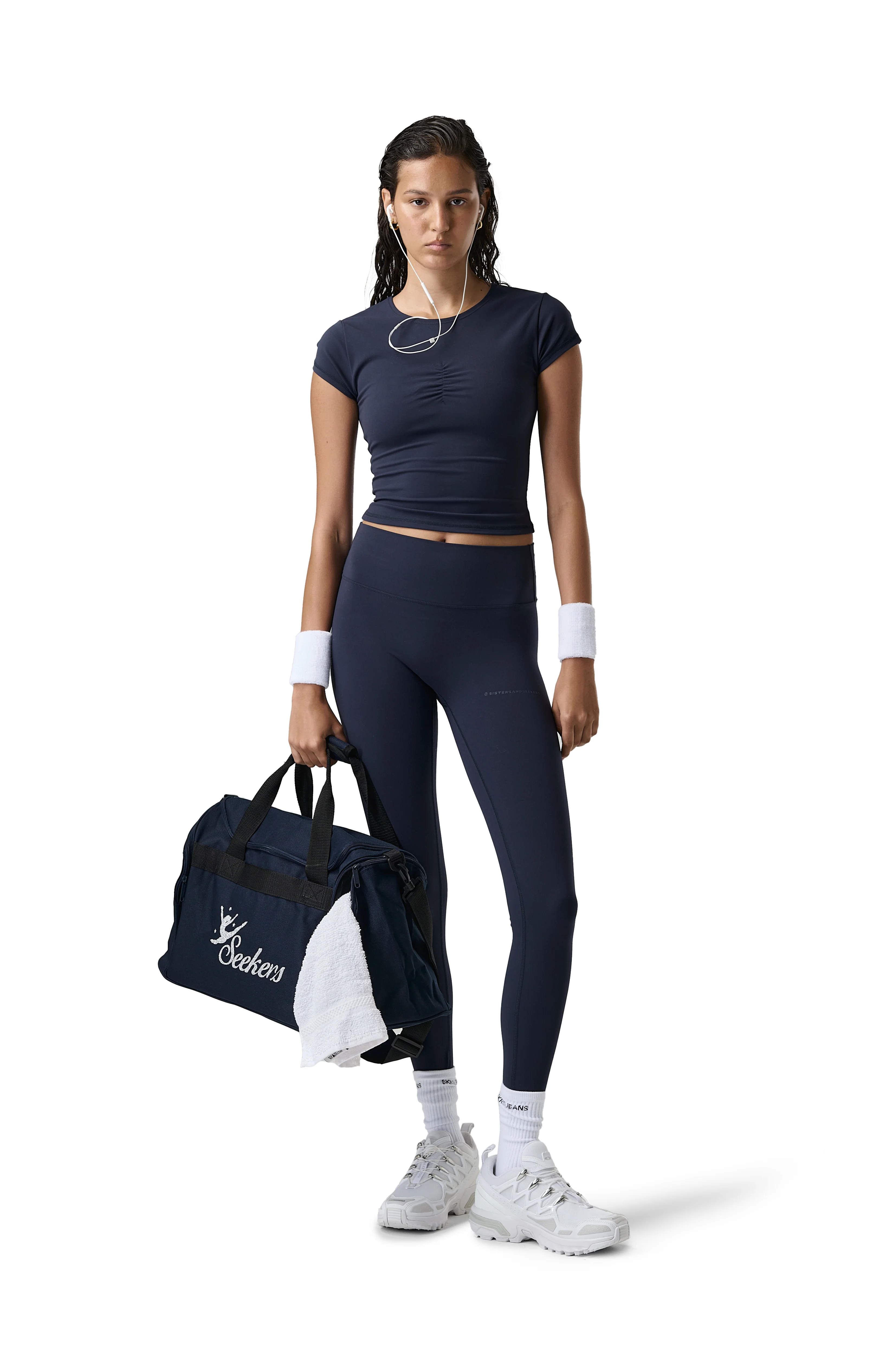 Active Leggings in Blueberry - Image 7