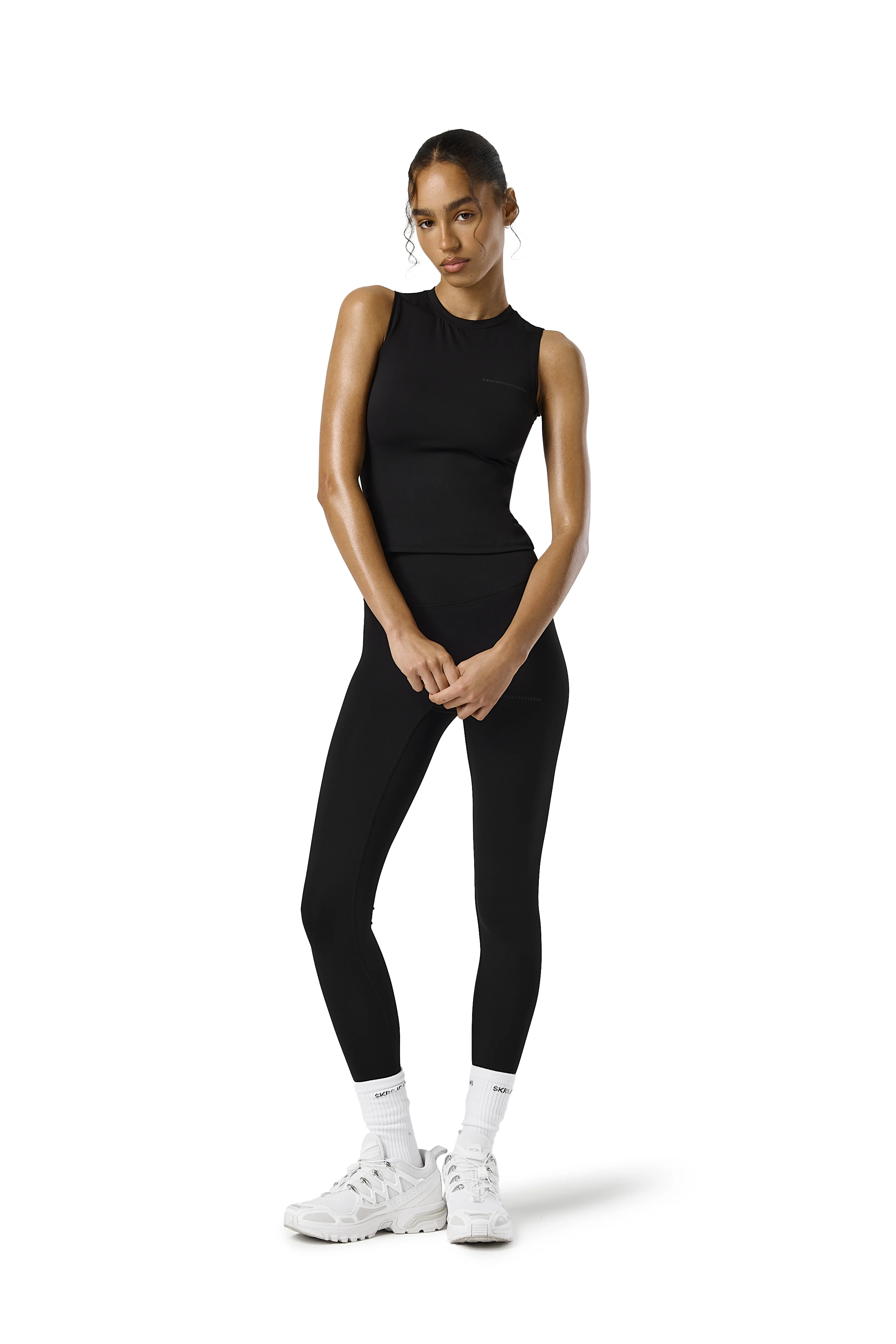 Active Leggings in Jet - Image 4