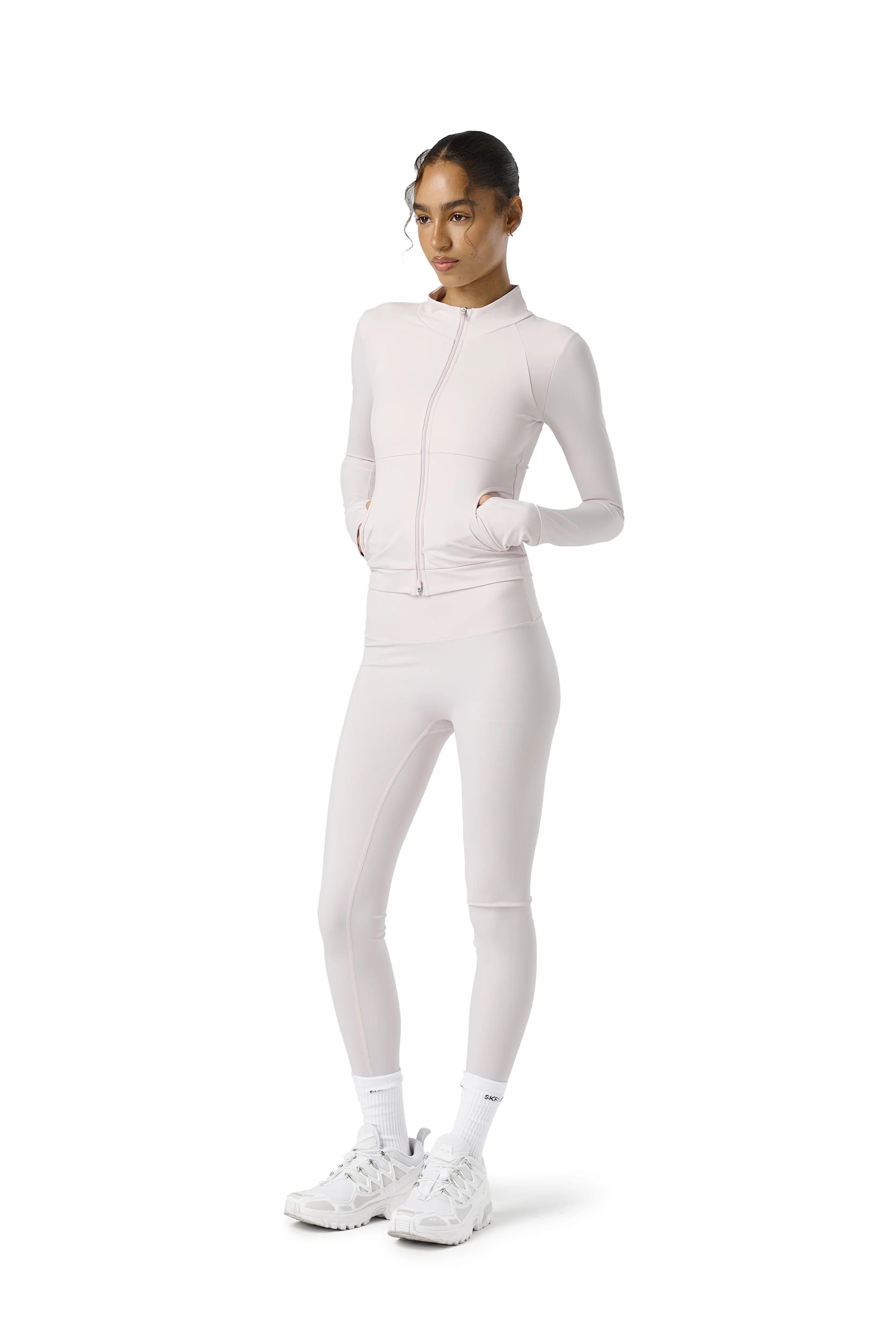 Active Leggings in Soft Pink - Image 5