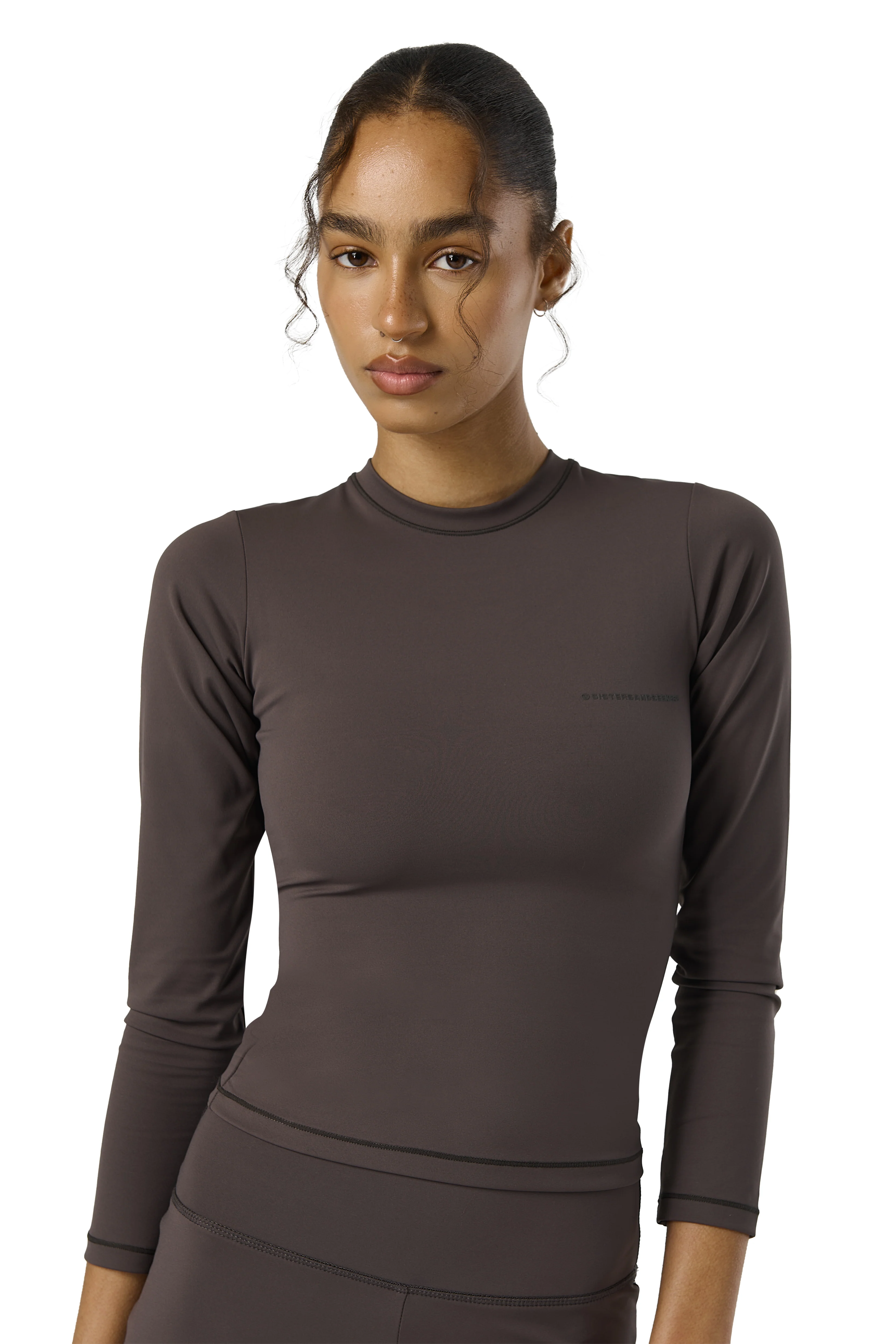 Active Long Sleeve Top in Moose - Image 4