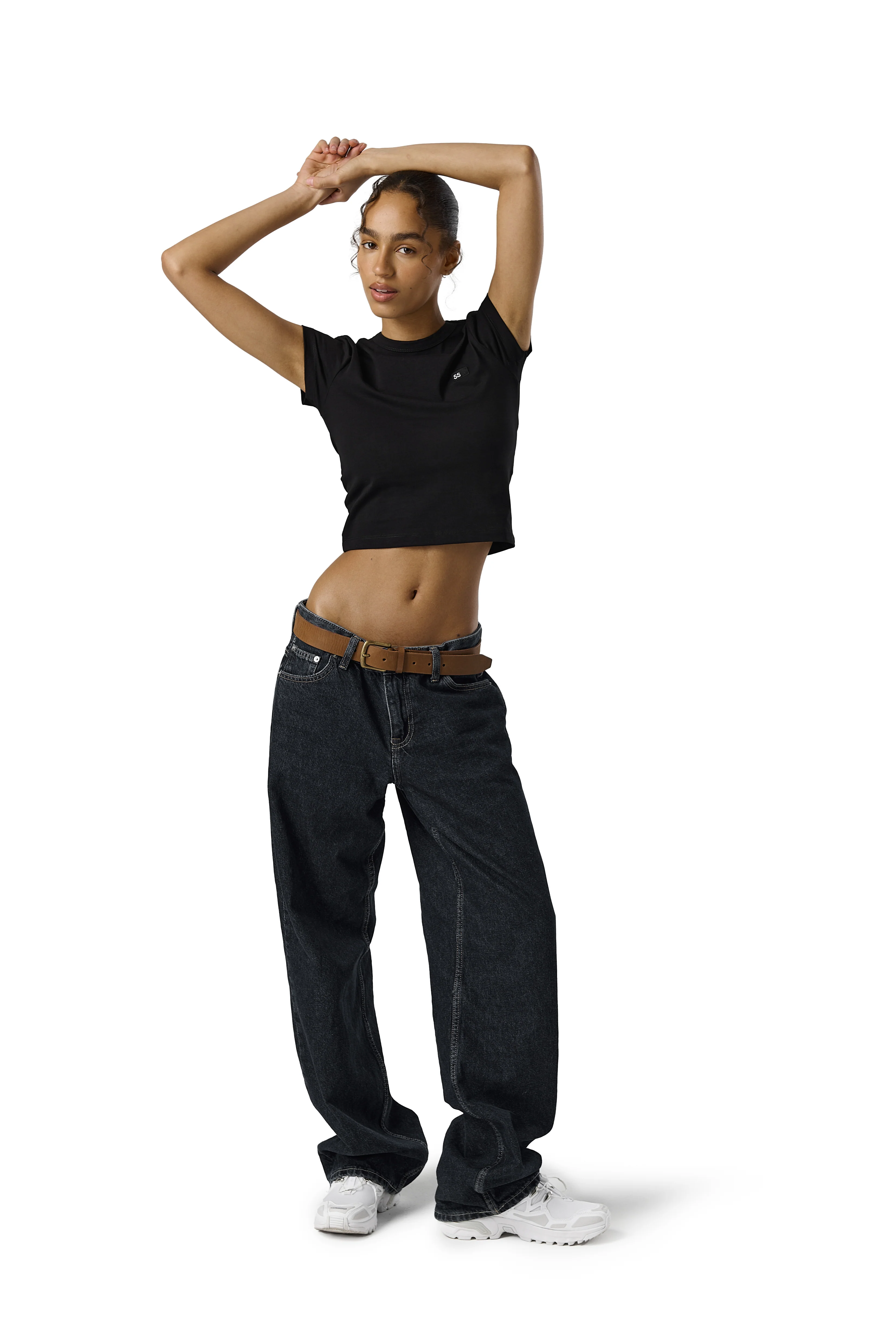 Basic Baby Top in Black - Image 4