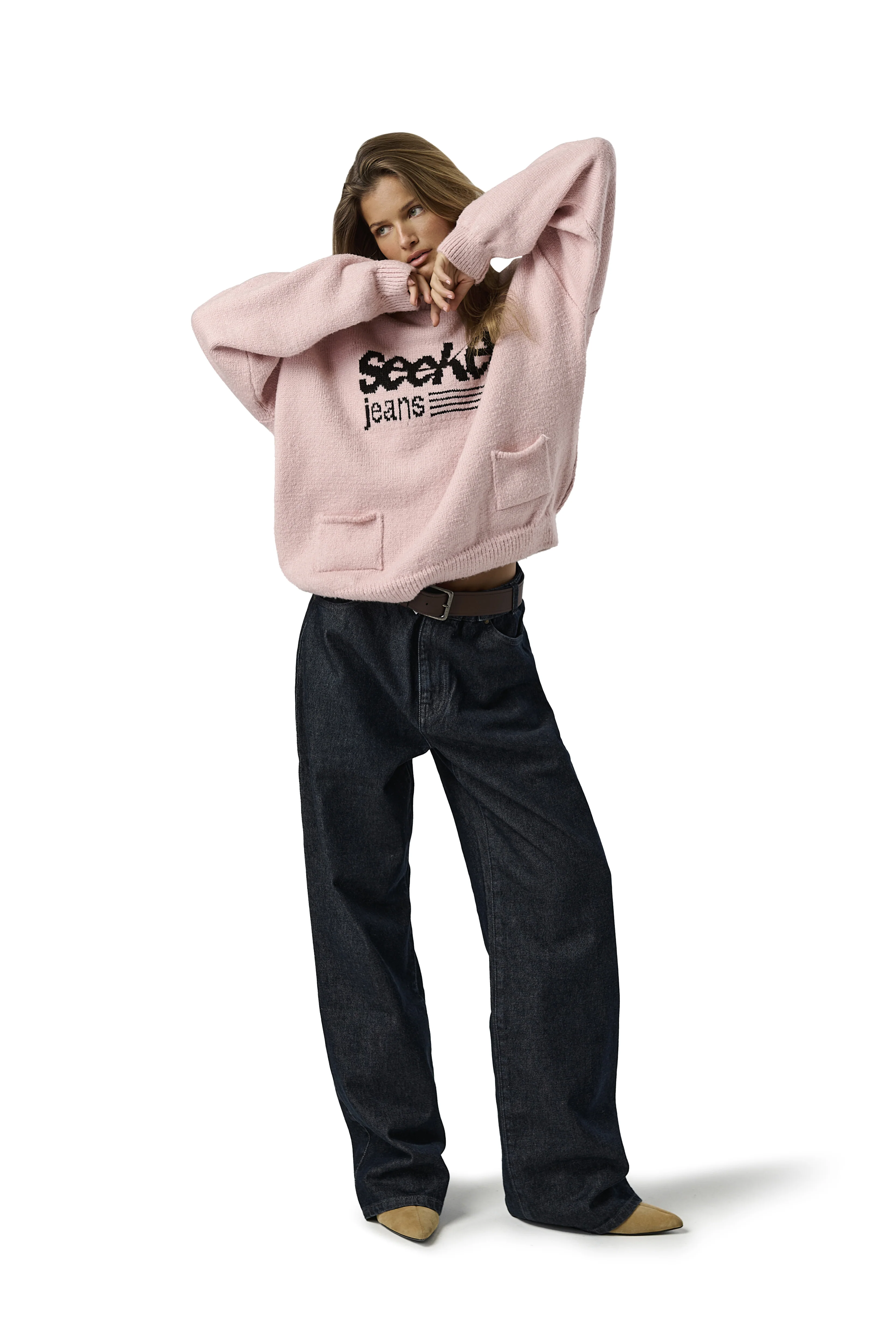 Binky Logo Knit Sweater - Image 5