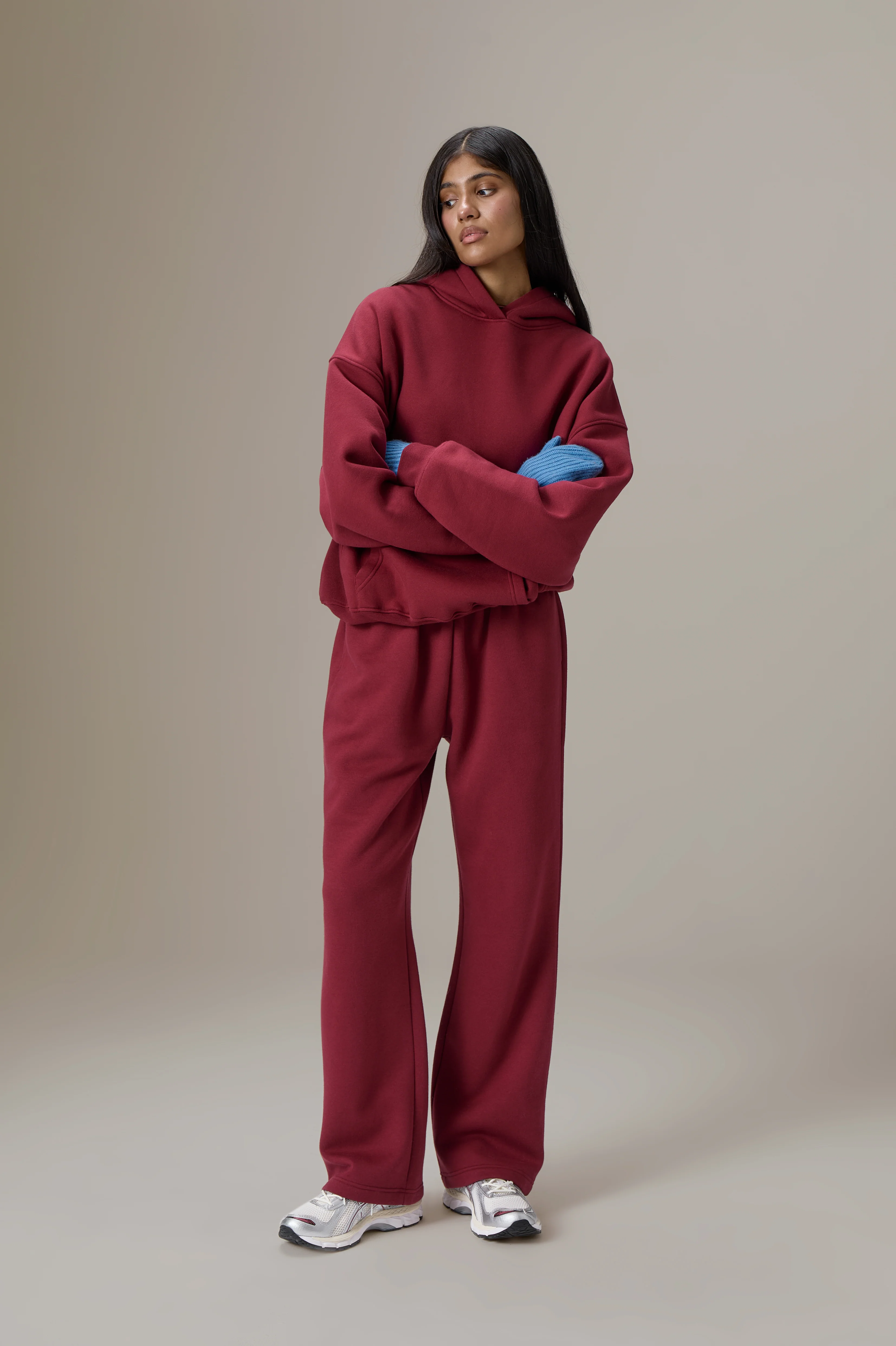 Seekers Classic Hoodie in Burgundy - Image 6