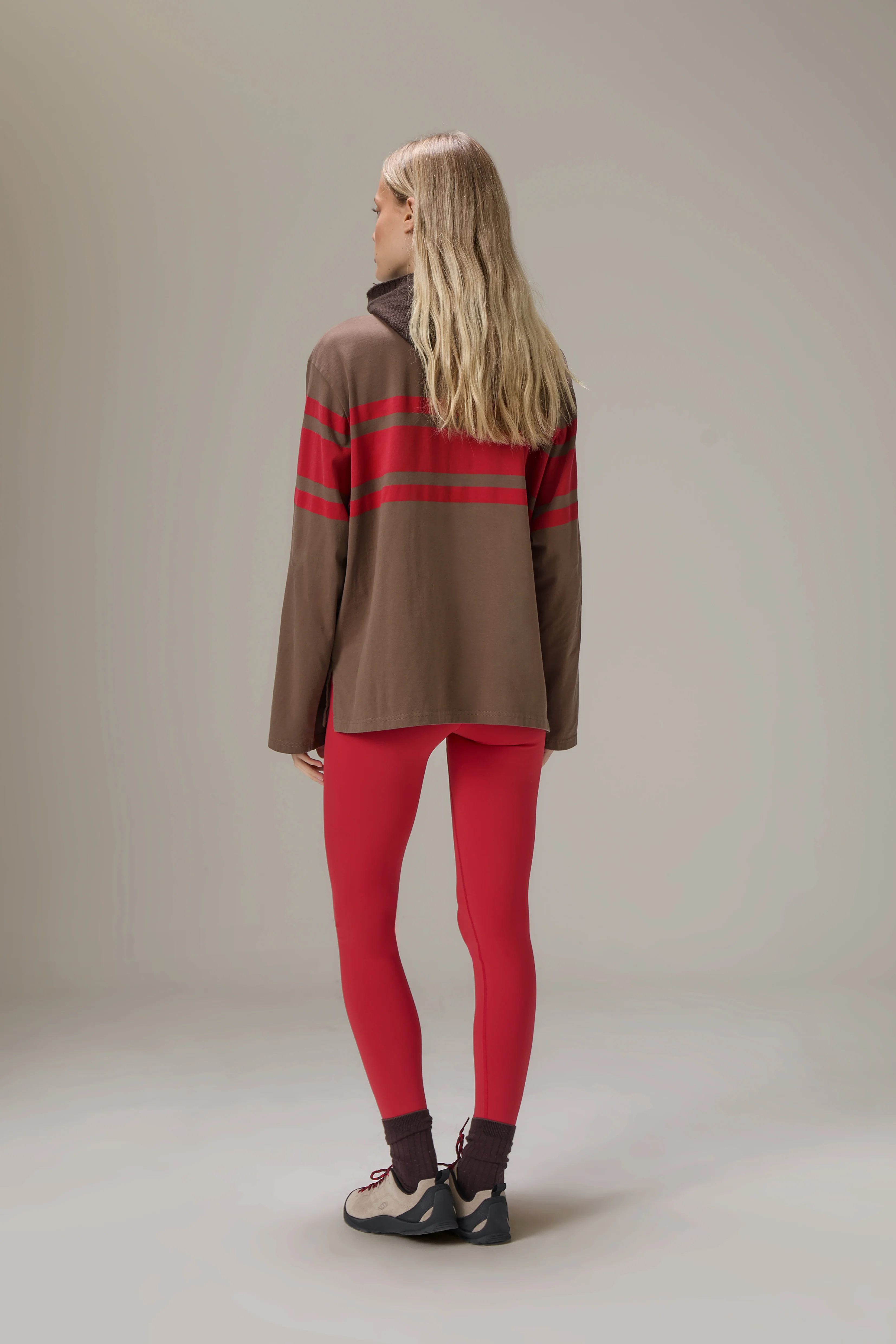 Boardwalk Long Sleeve Tee in Brown - Image 3