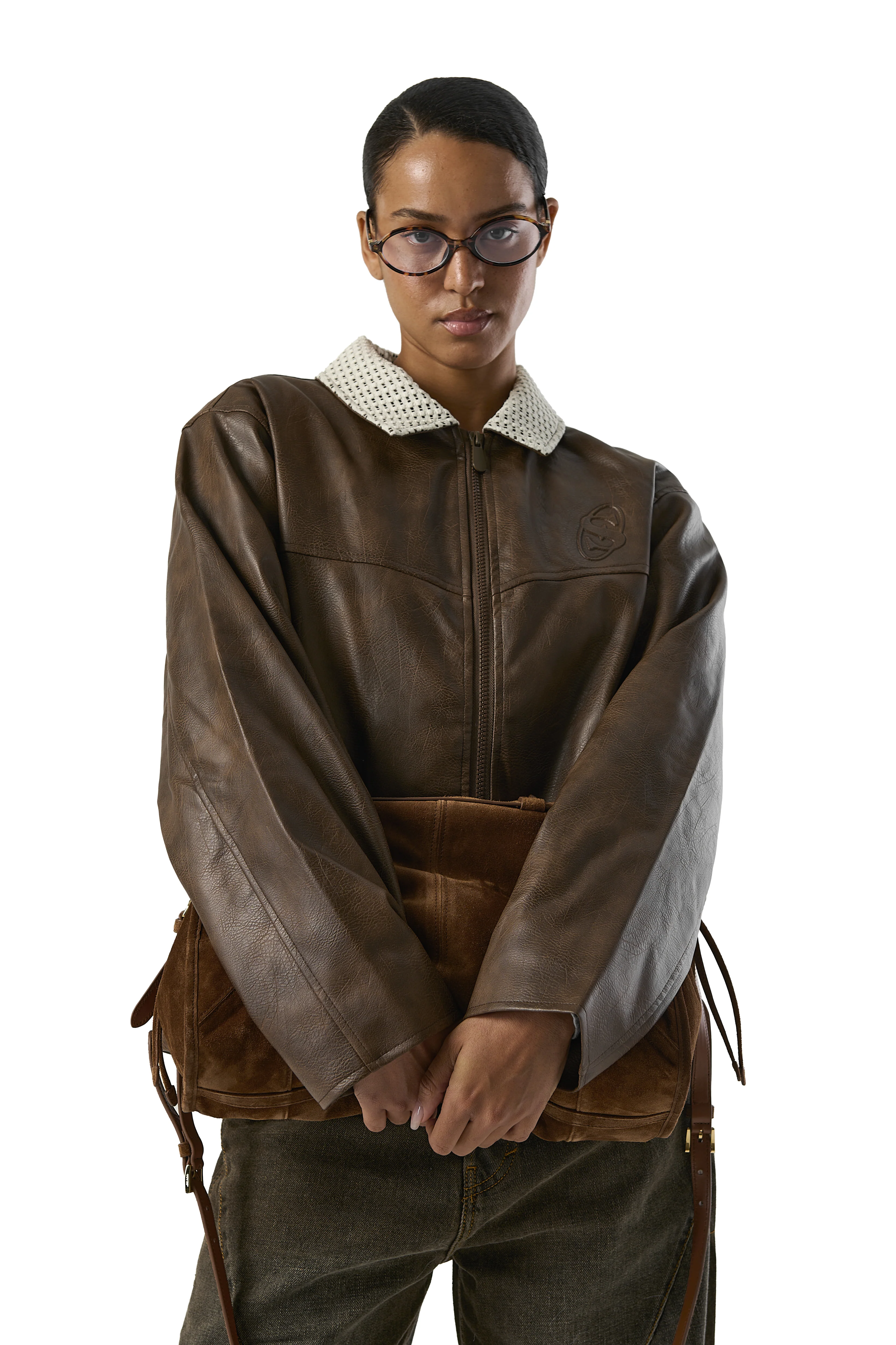 Conker Vegan Leather Jacket - Image 9