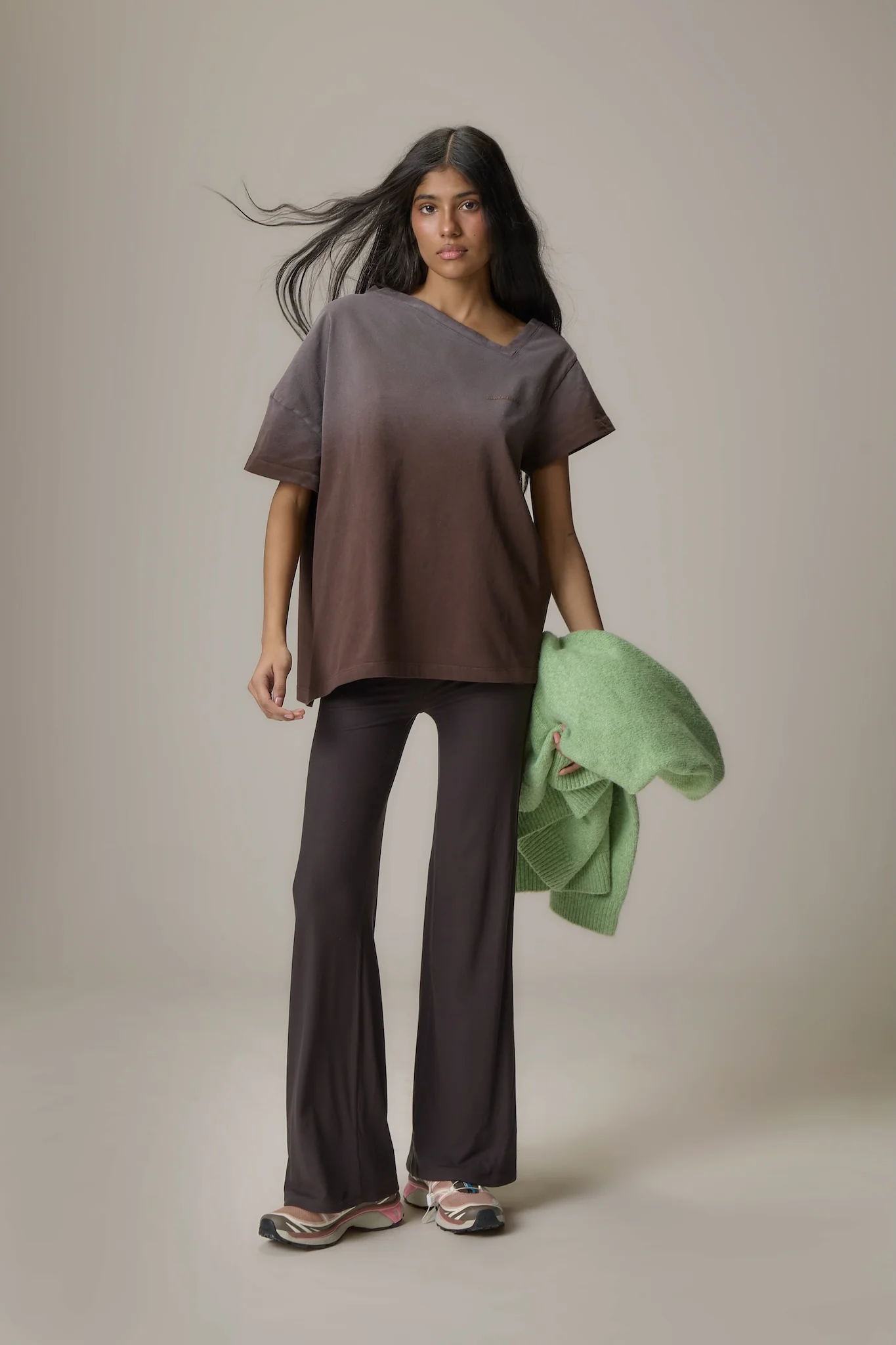 Florrie Assymetric Oversized Tee - Image 5