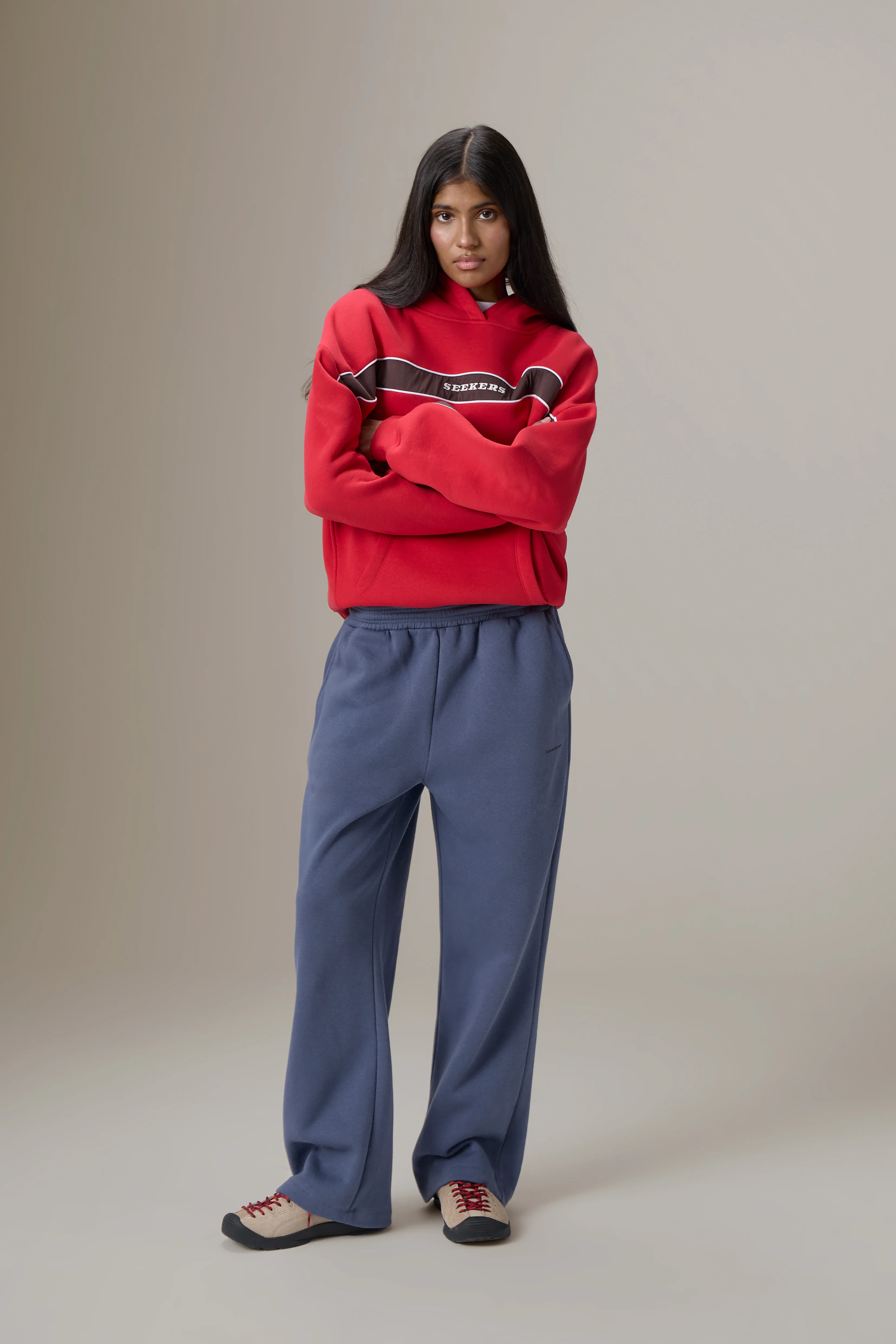 Seekers Speedway Hoodie in Red - Image 6