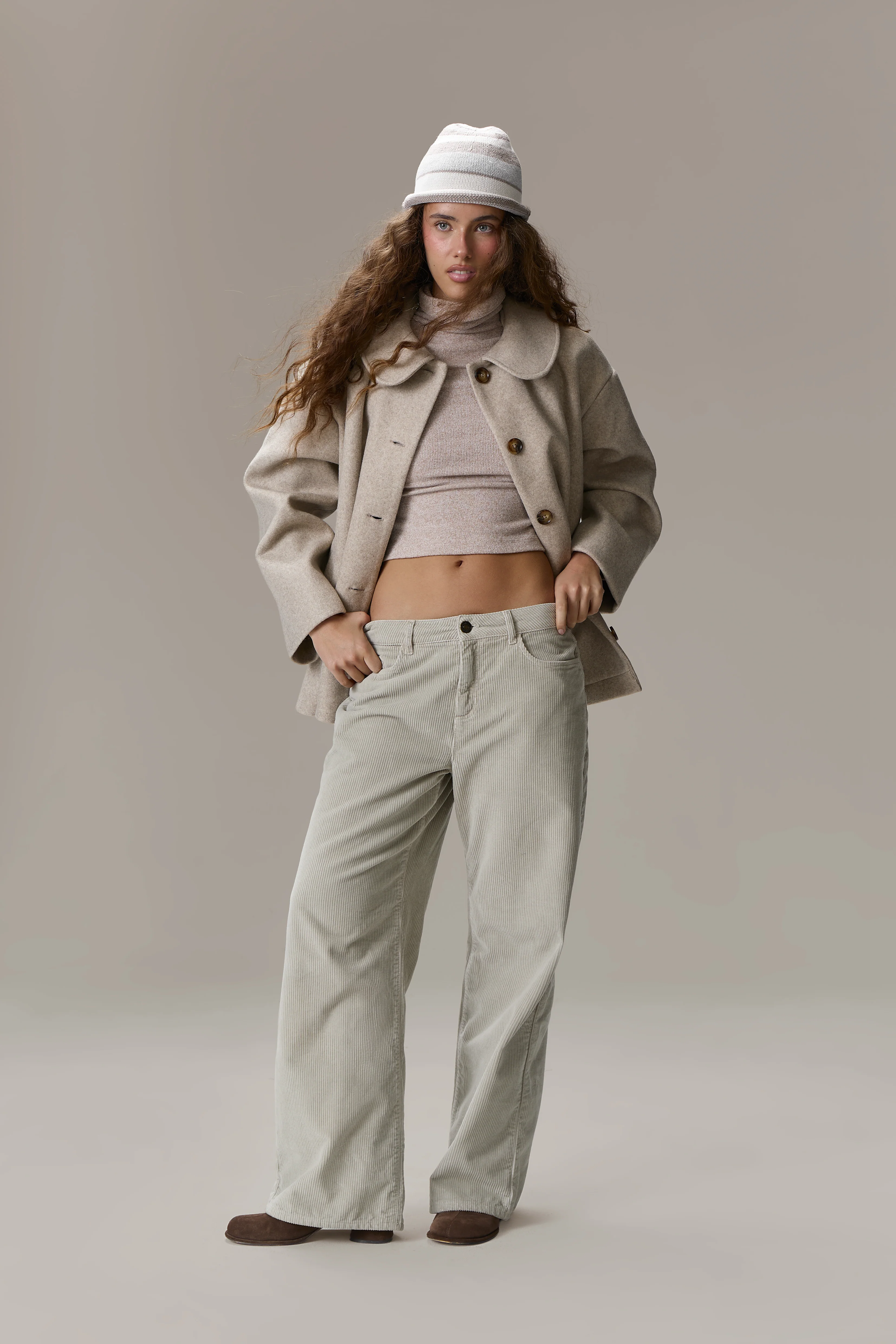 Matilda Collared Coat Jacket - Image 7