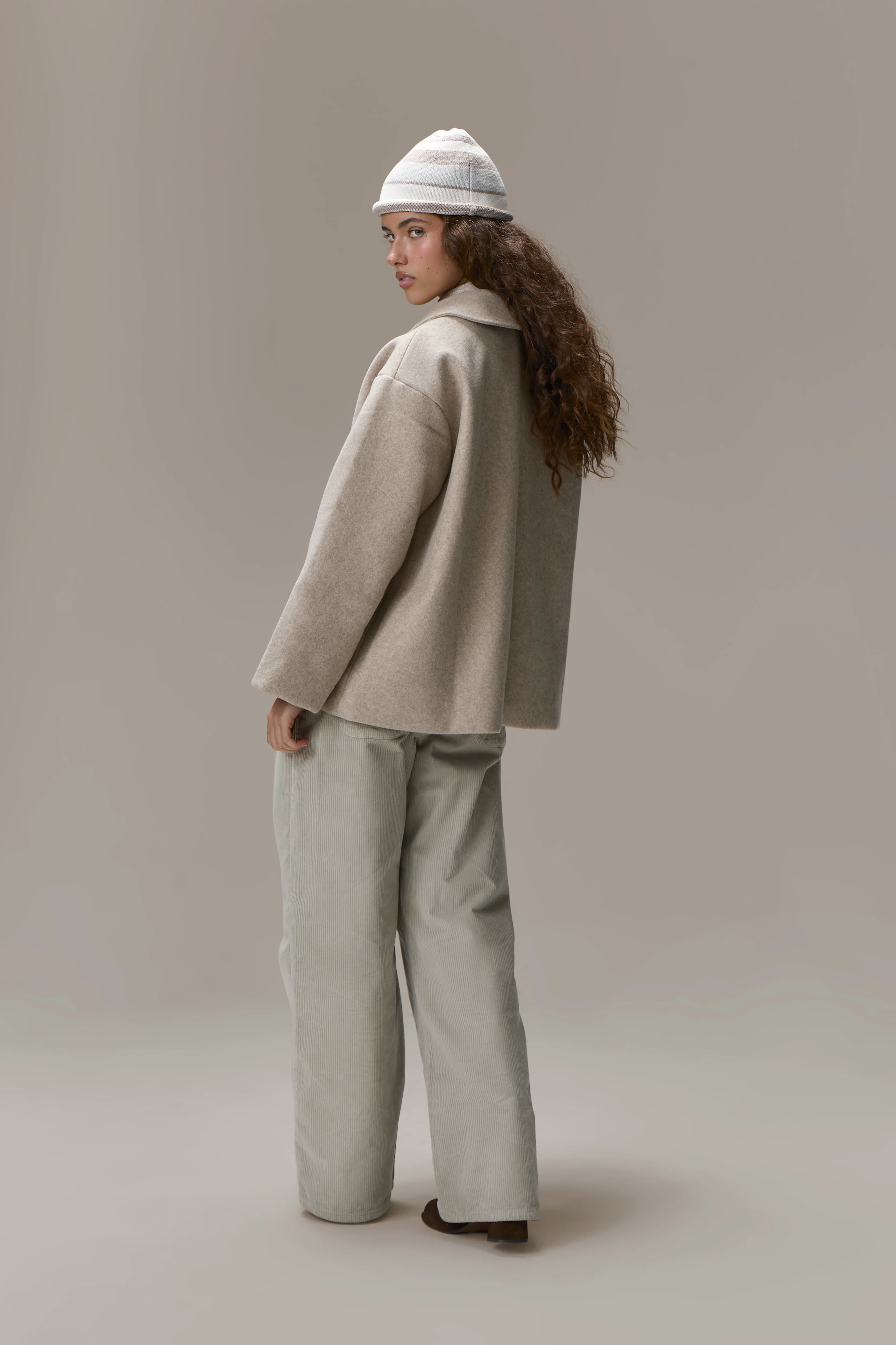 Matilda Collared Coat Jacket - Image 8