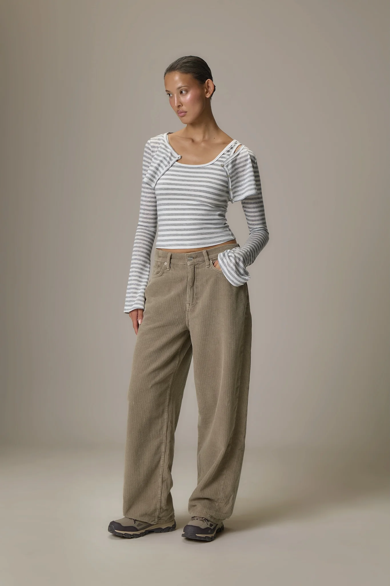 Nash Layered Long Sleeve Top - Image 5