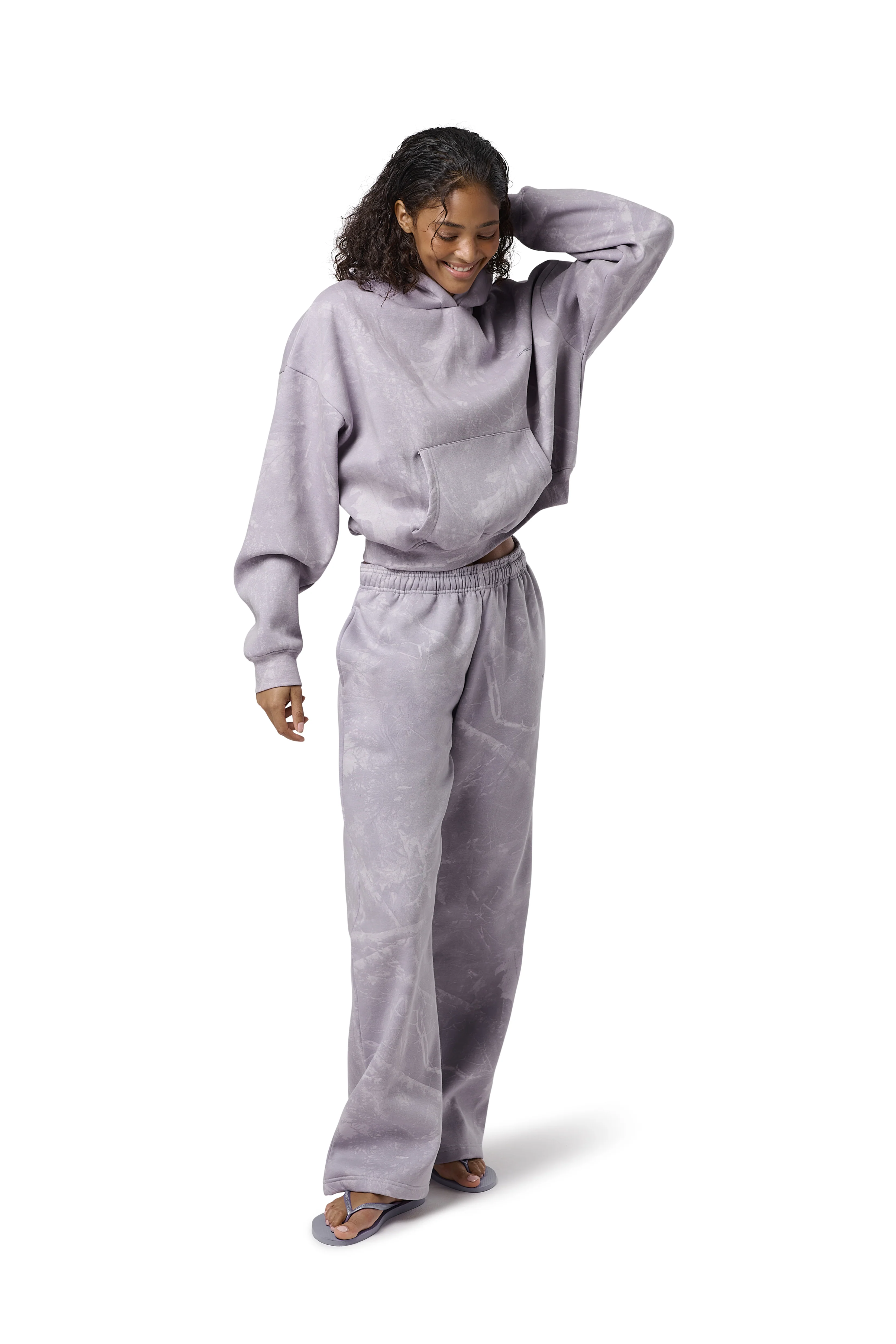 Ranch Straight Leg Sweatpants in Lilac - Image 4