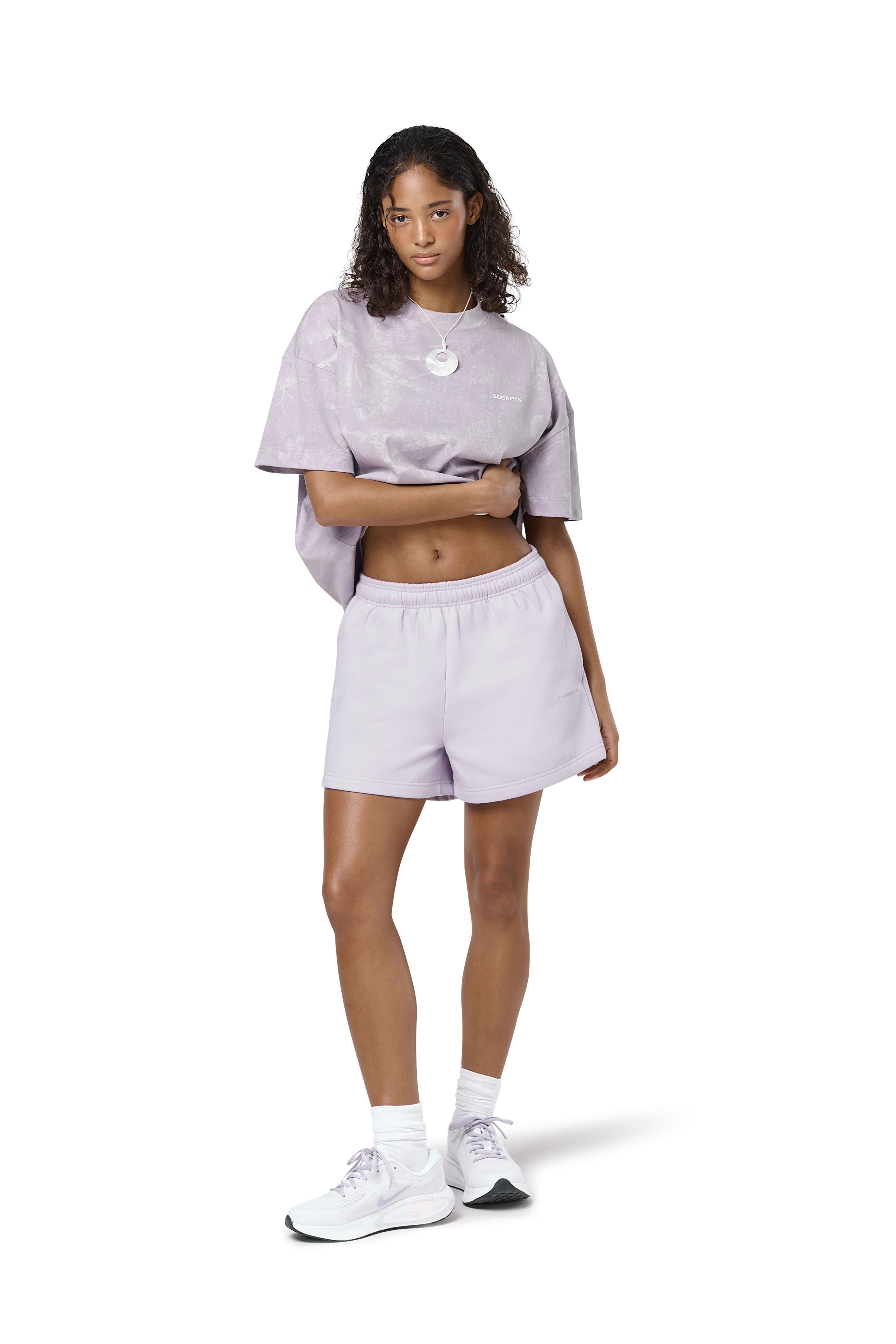 Seekers Classic Shorts in Lilac - Image 3