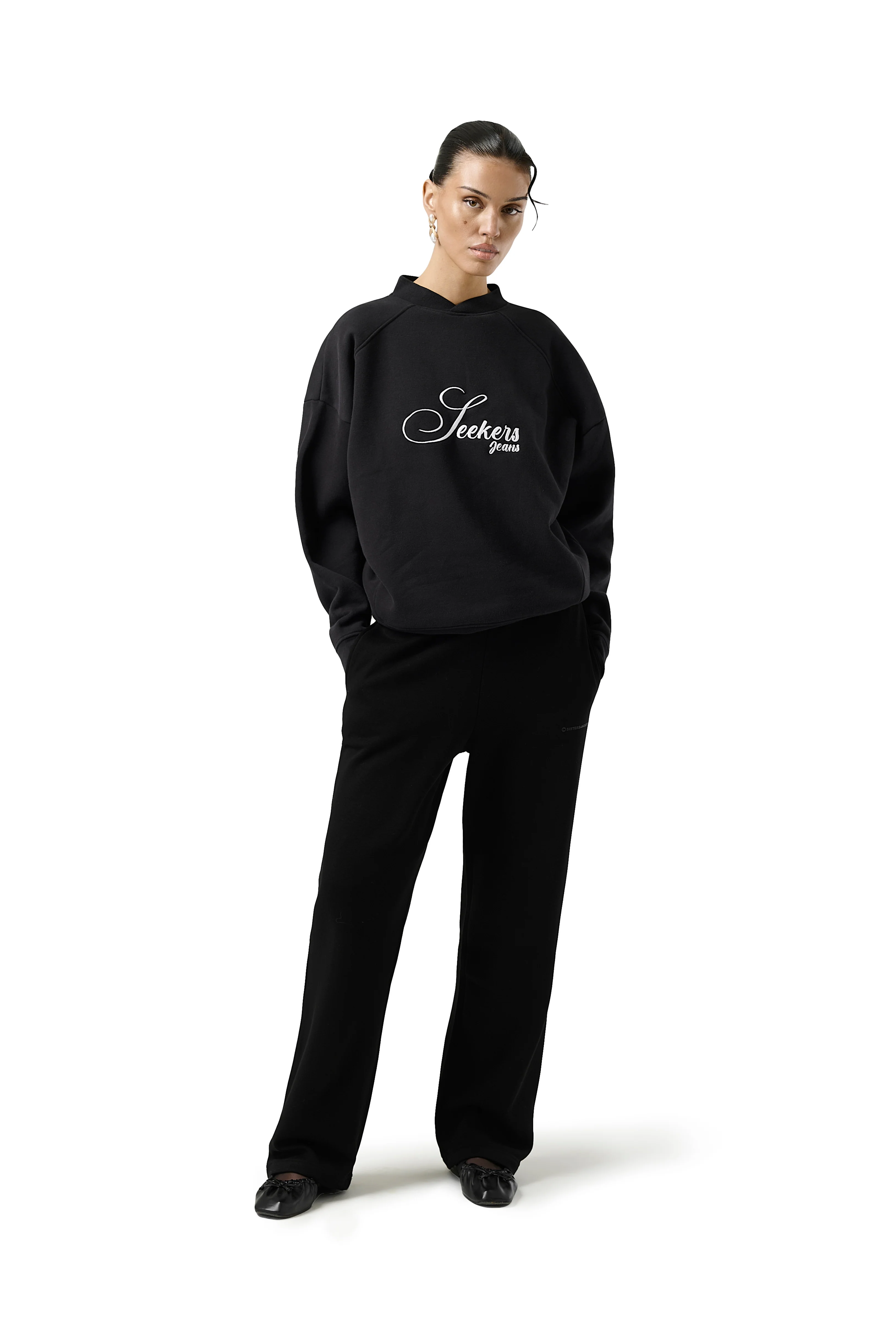 Seekers Classic Sweatshirt in Sooty - Image 7