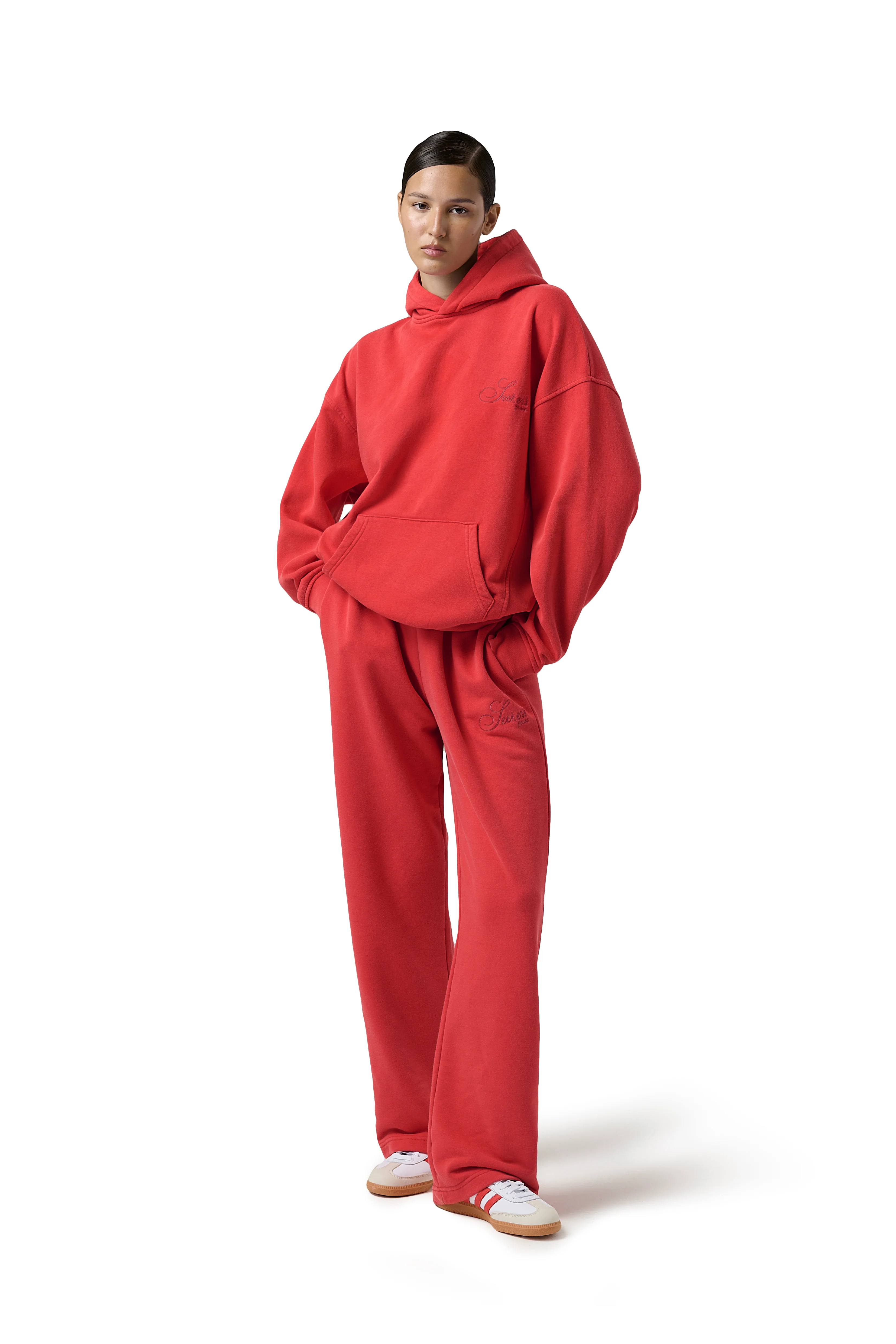 Seekers Classic Washed Hoodie in Jam - Image 3