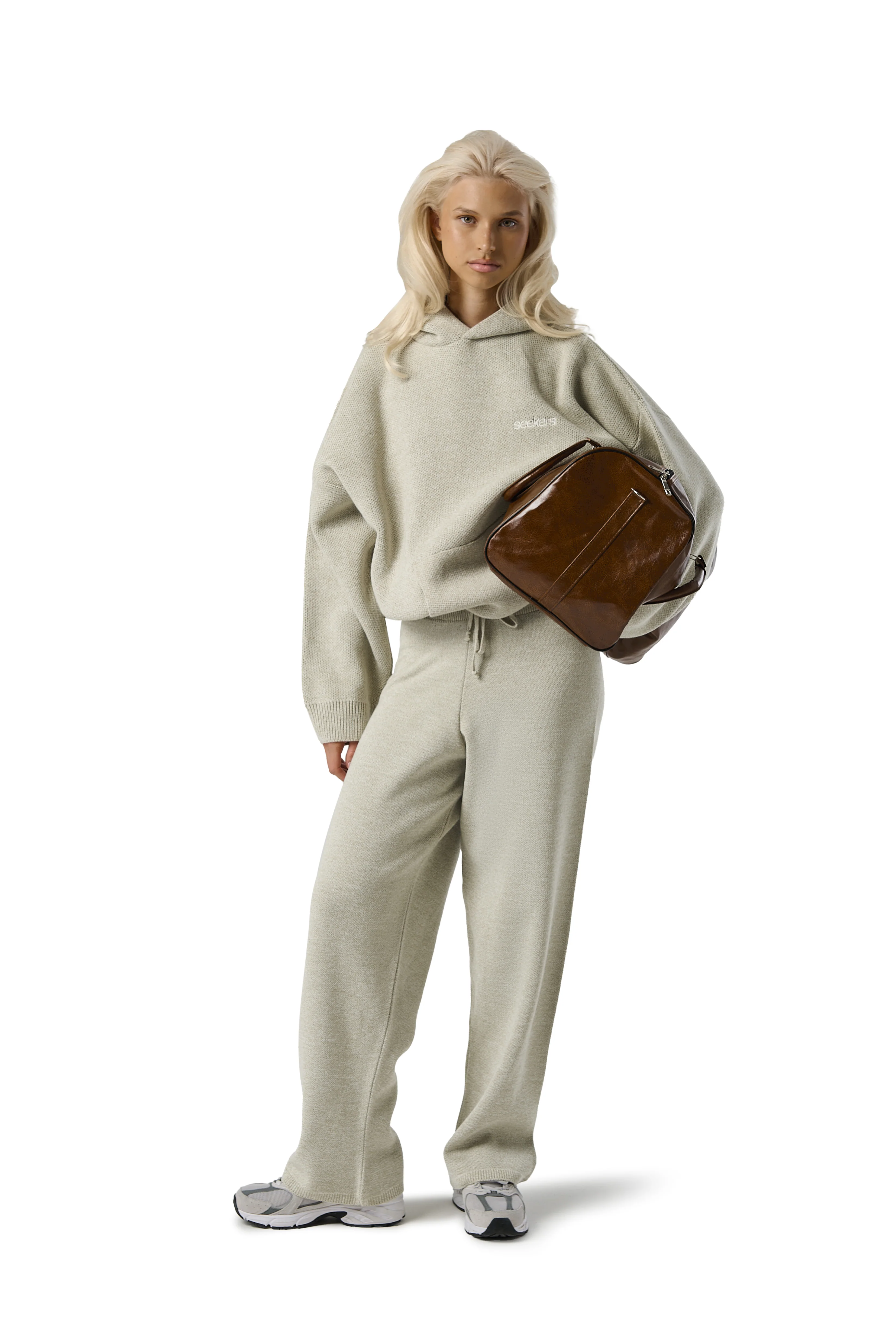 Seekers Knit Sweatpants in Husk - Image 7