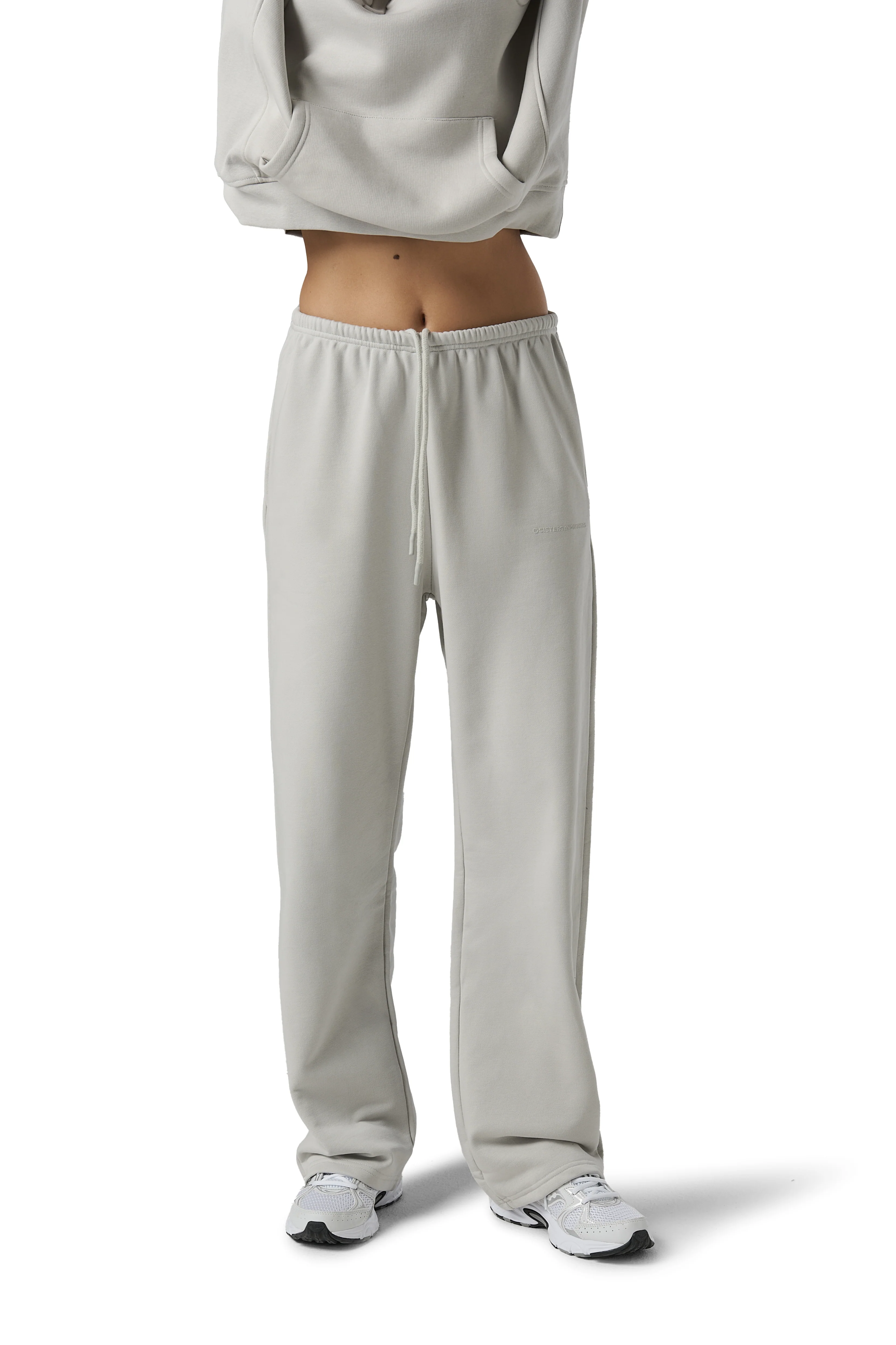 Series Wide Leg Sweatpants in Foam - Image 3