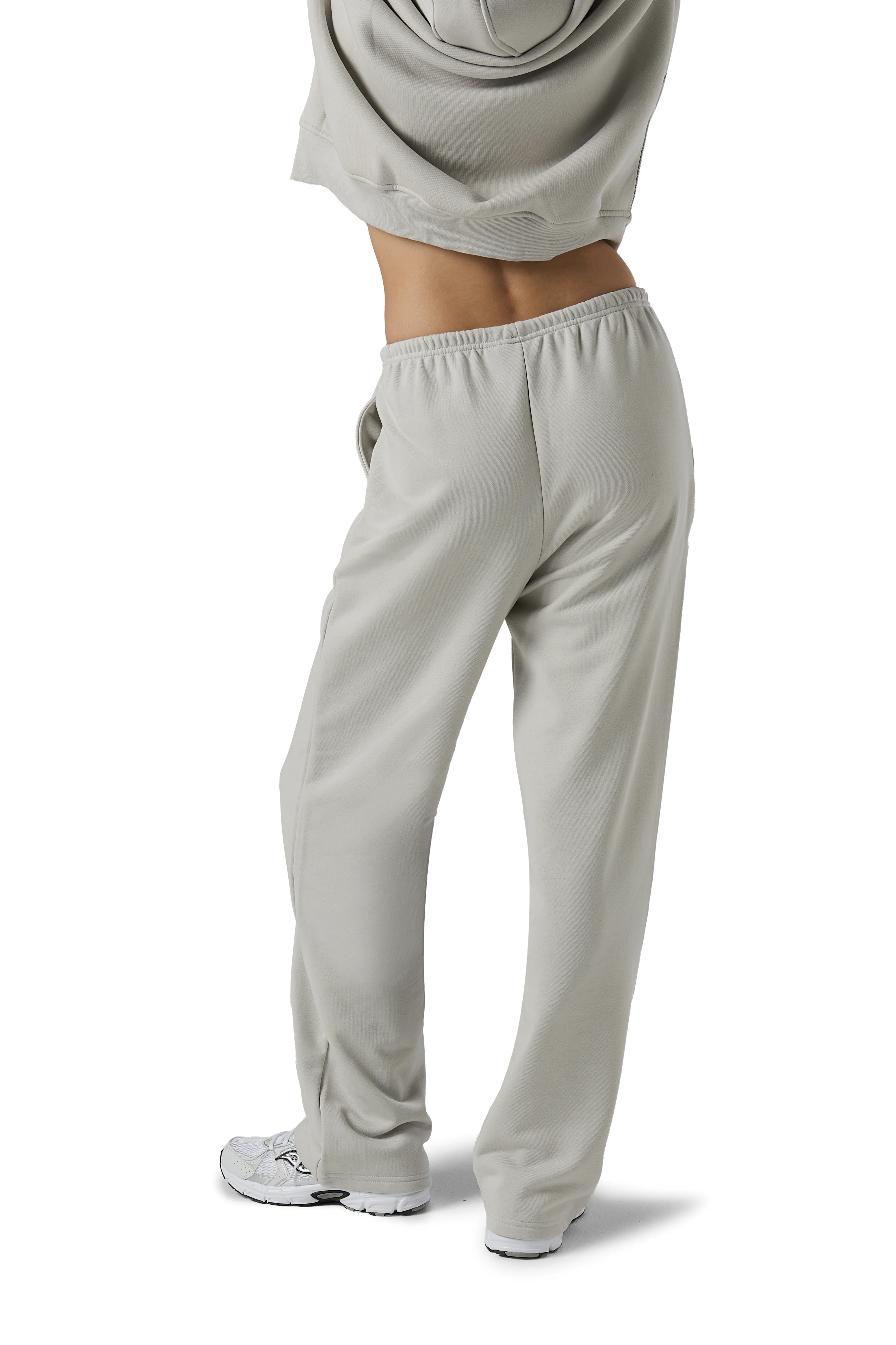 Series Wide Leg Sweatpants in Foam - Image 5