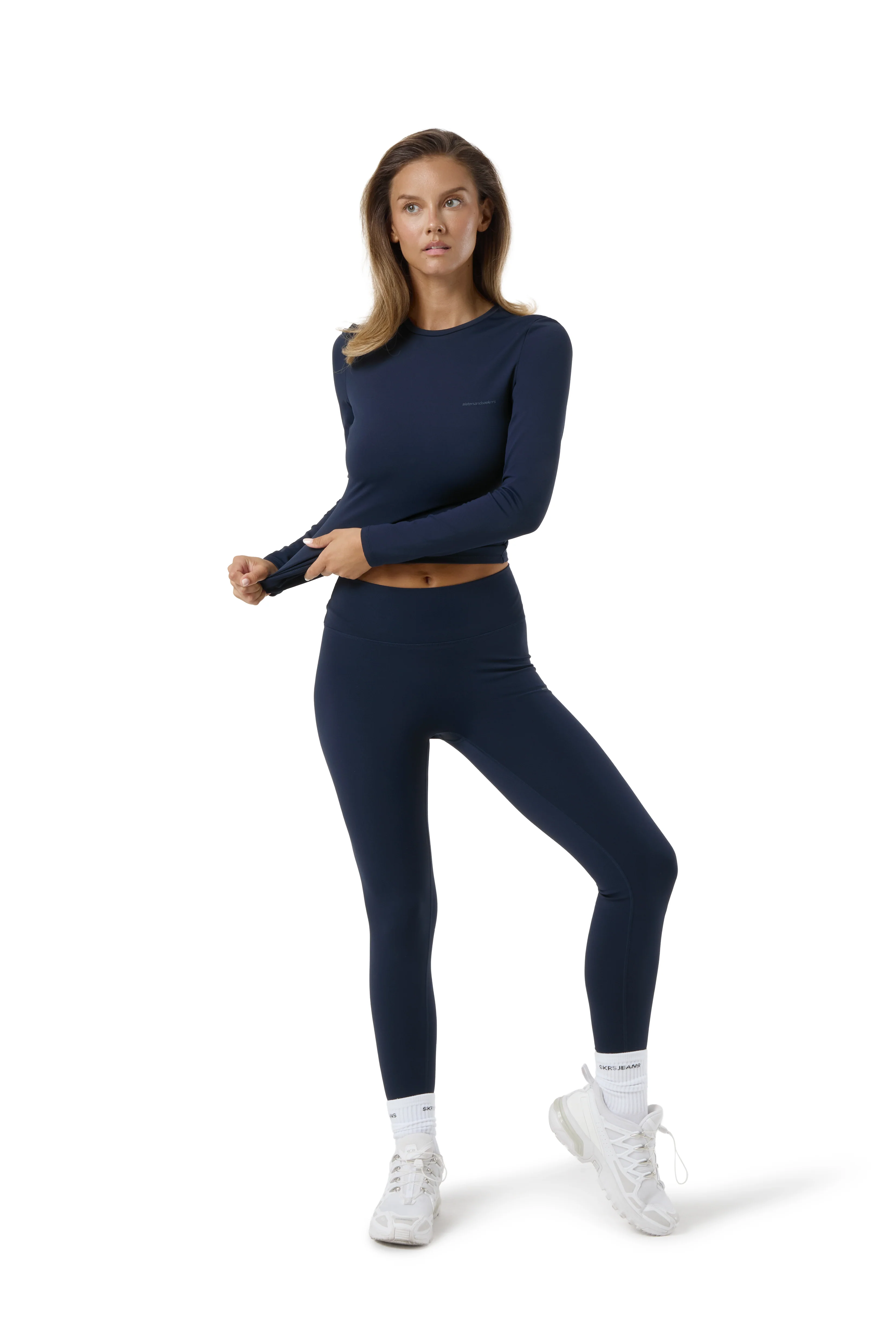 Soft Active Legging in Navy - Image 6