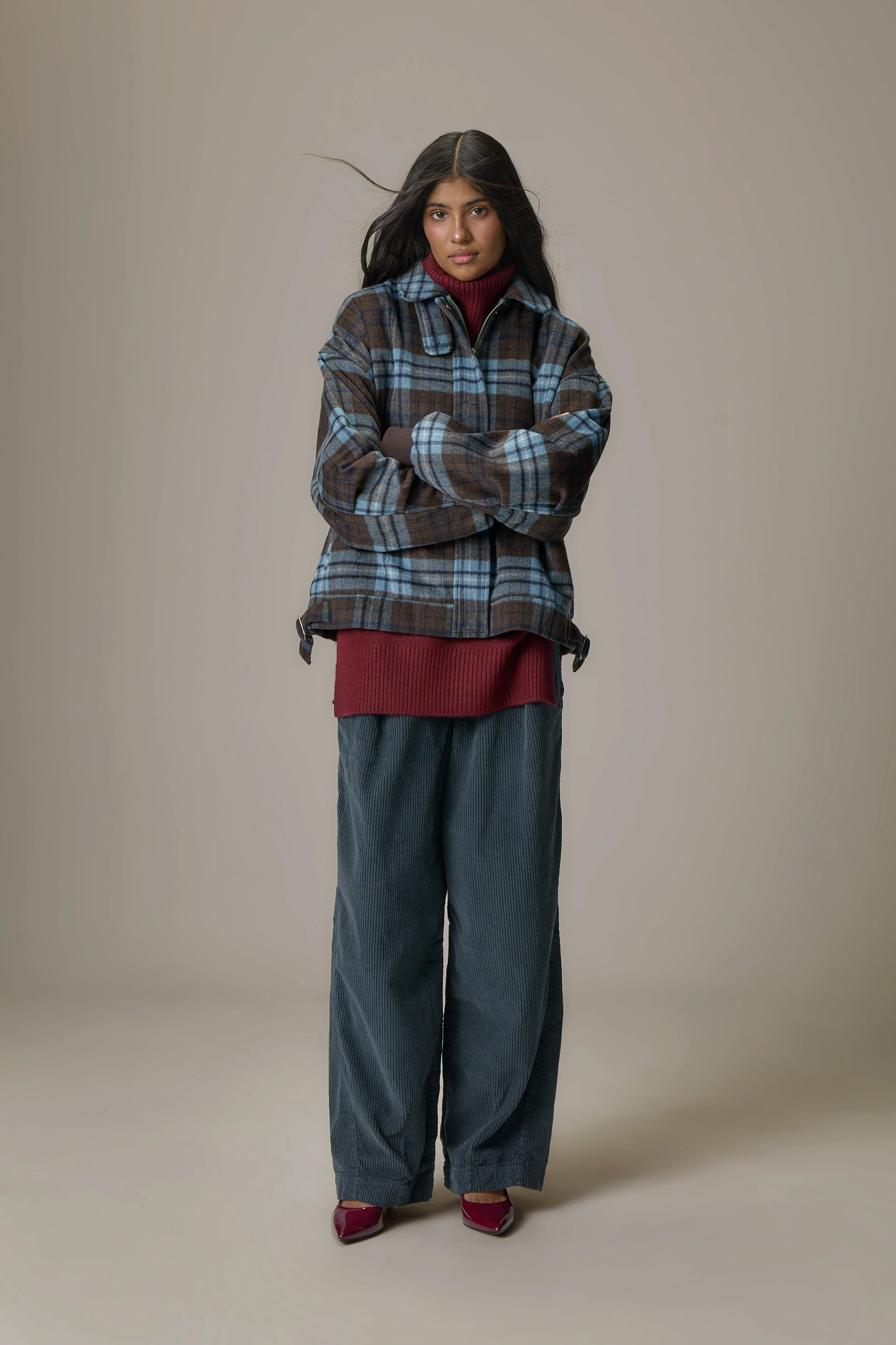 Bennett Plaid Check Jacket - Image 5