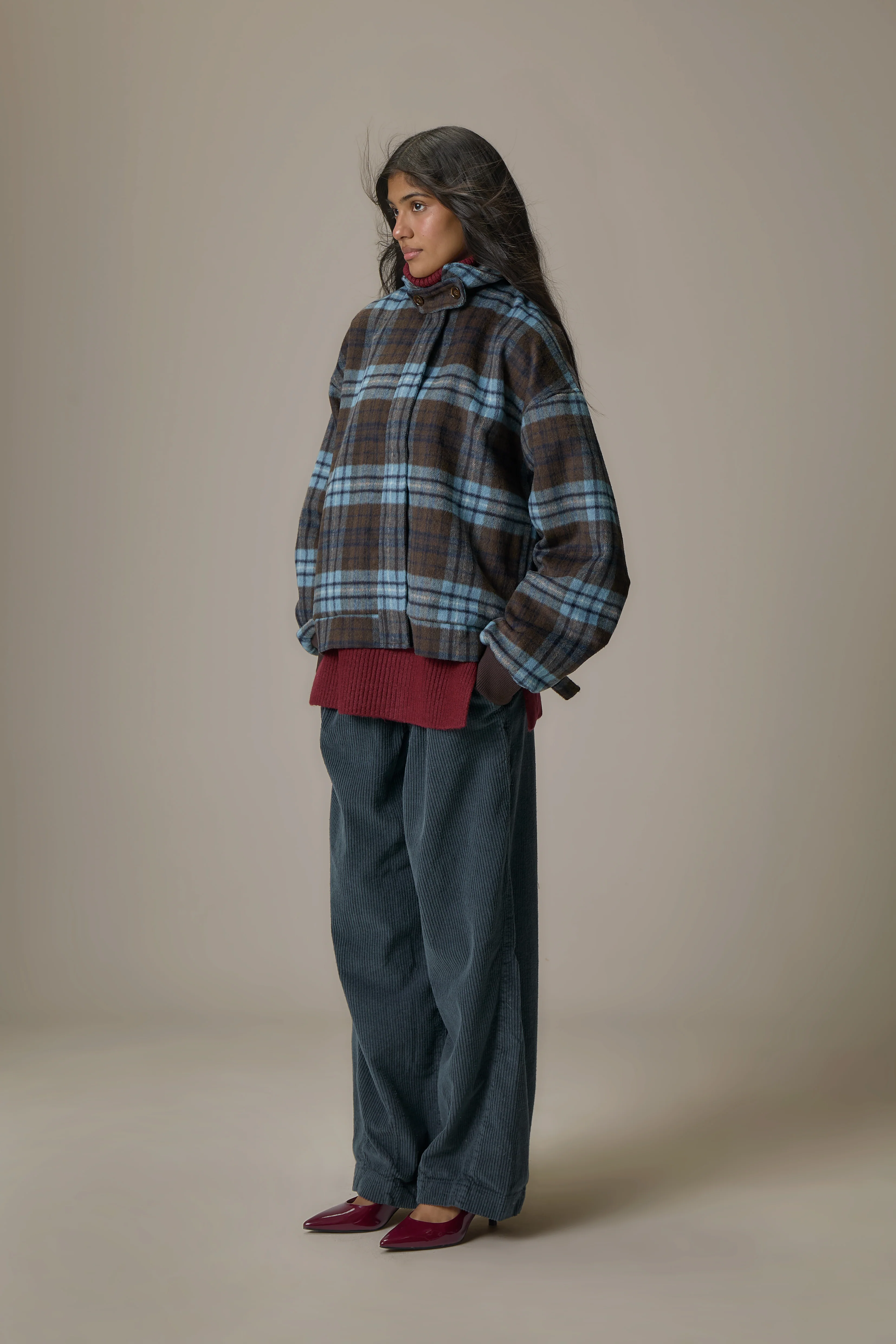 Bennett Plaid Check Jacket - Image 6