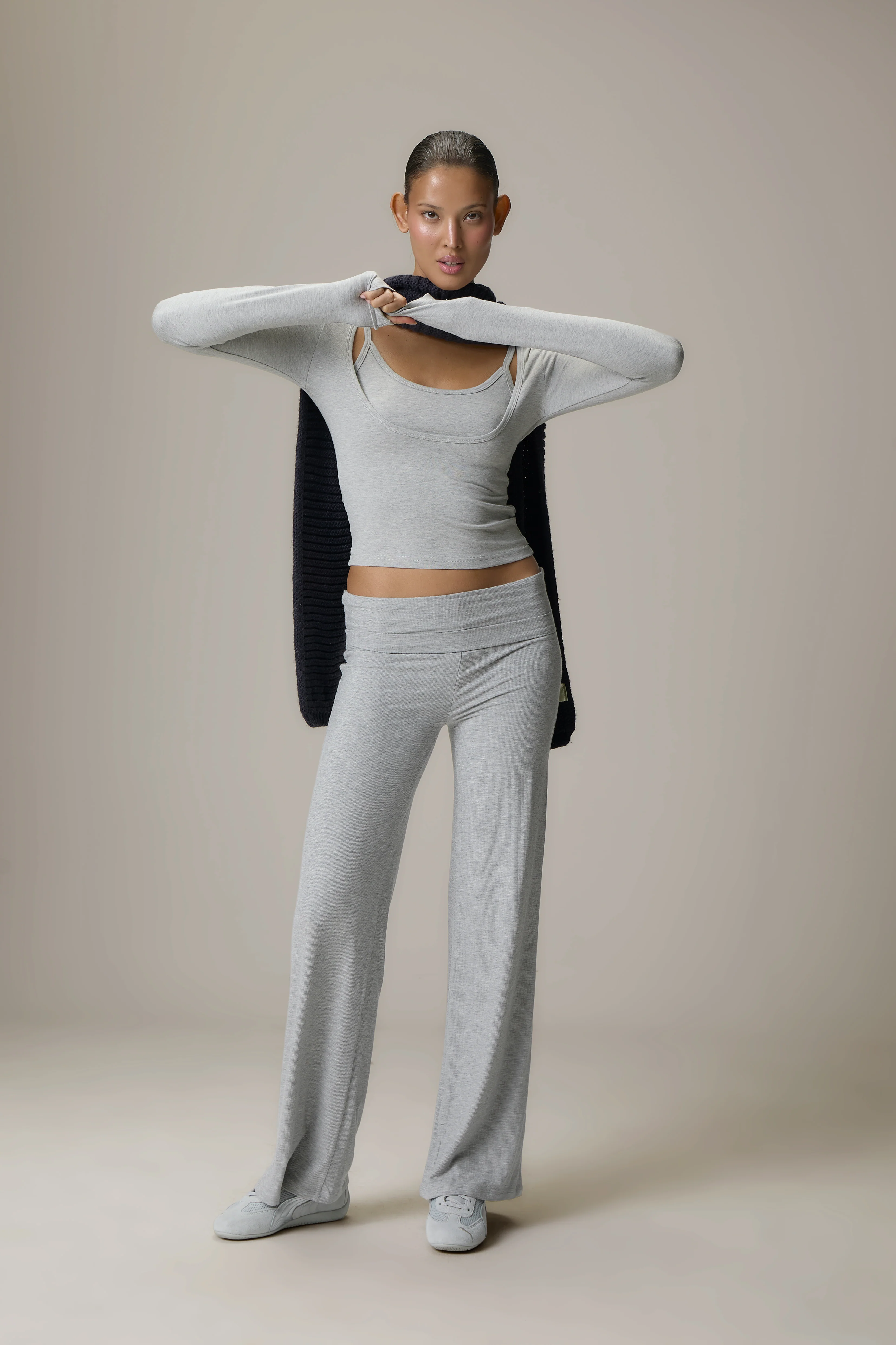 Stack Layered Long Sleeve Top - Image 4