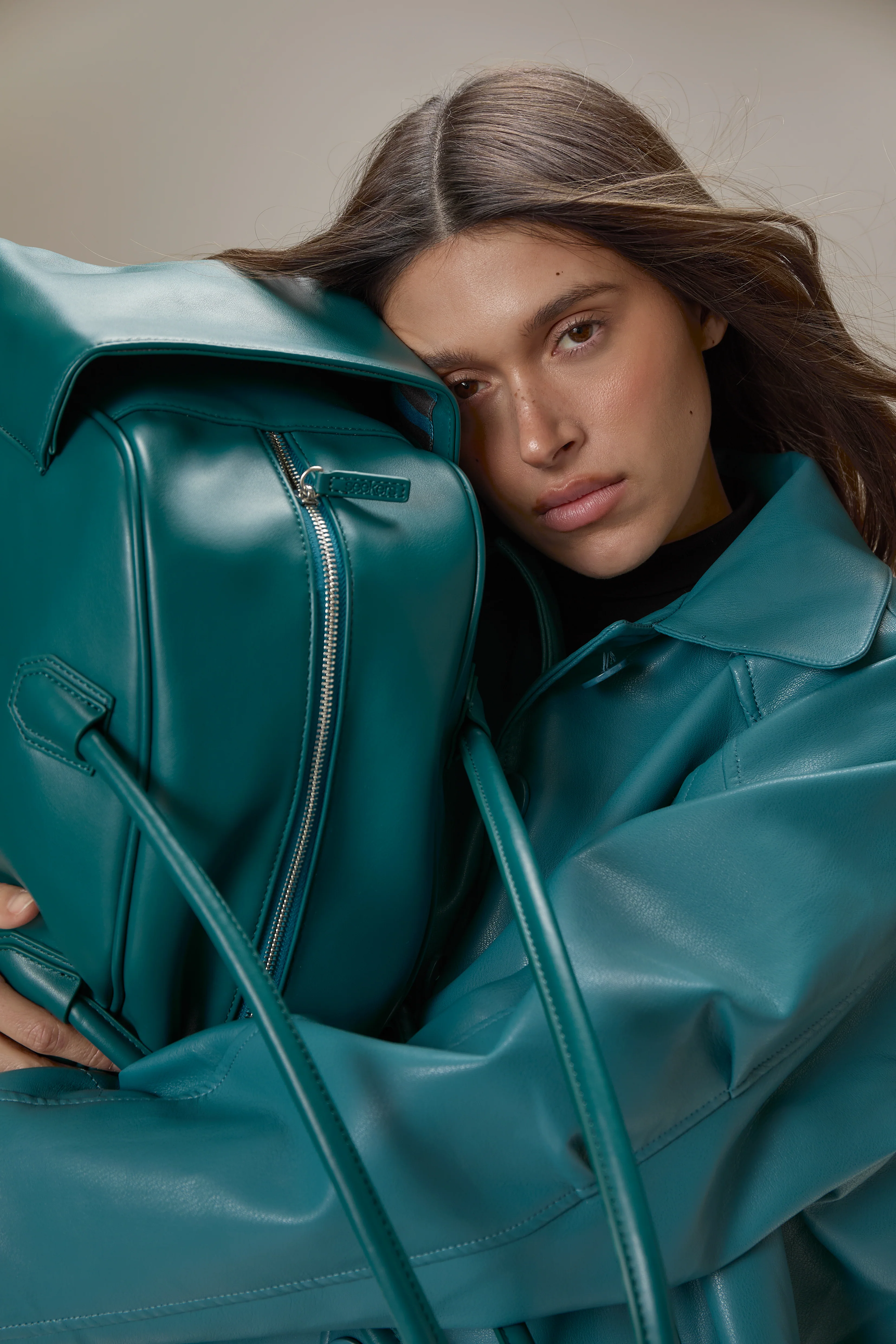 Junk Bowling Bag in Dark Cyan - Image 6