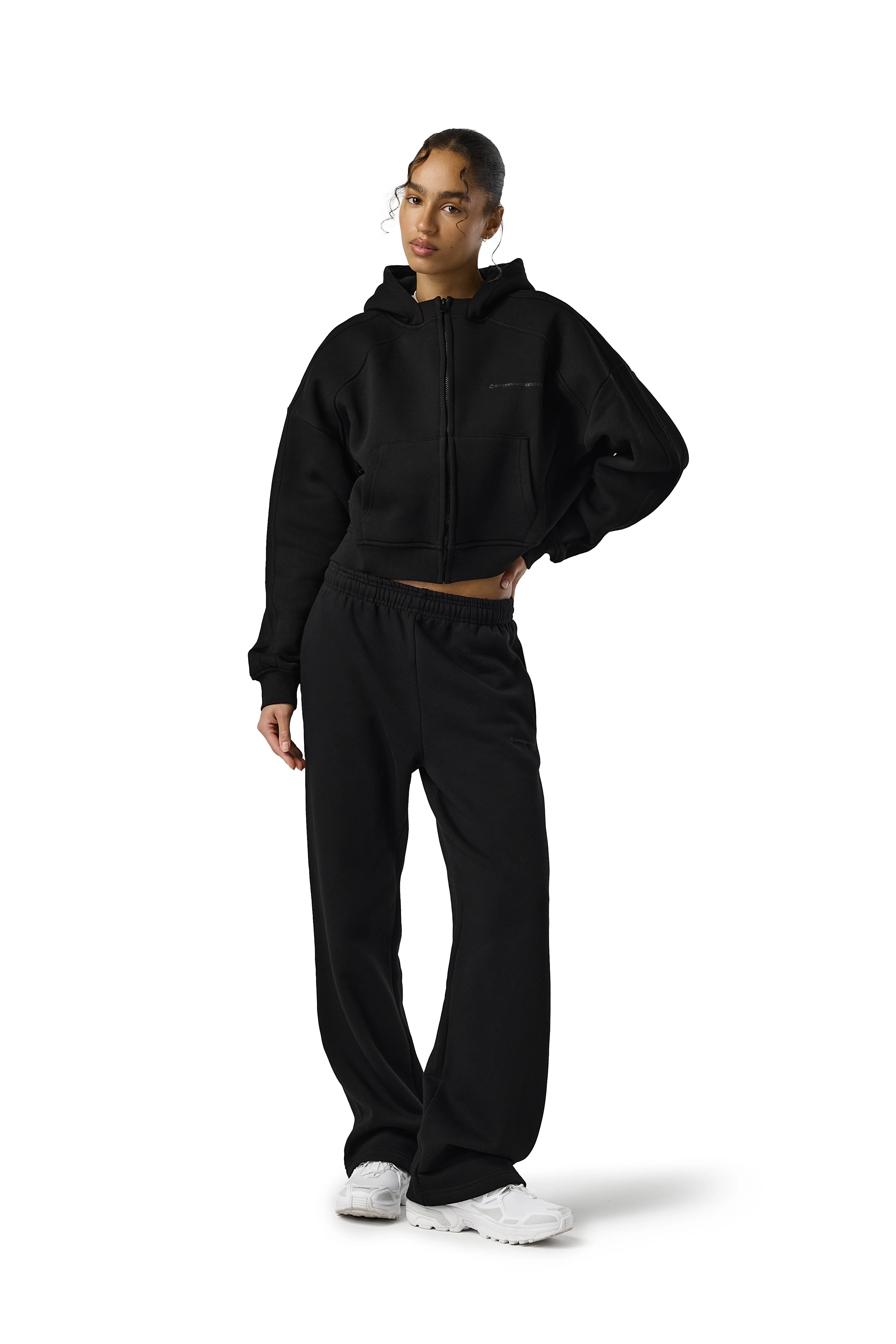 Trademark Boxy Zip Up in Road - Image 4
