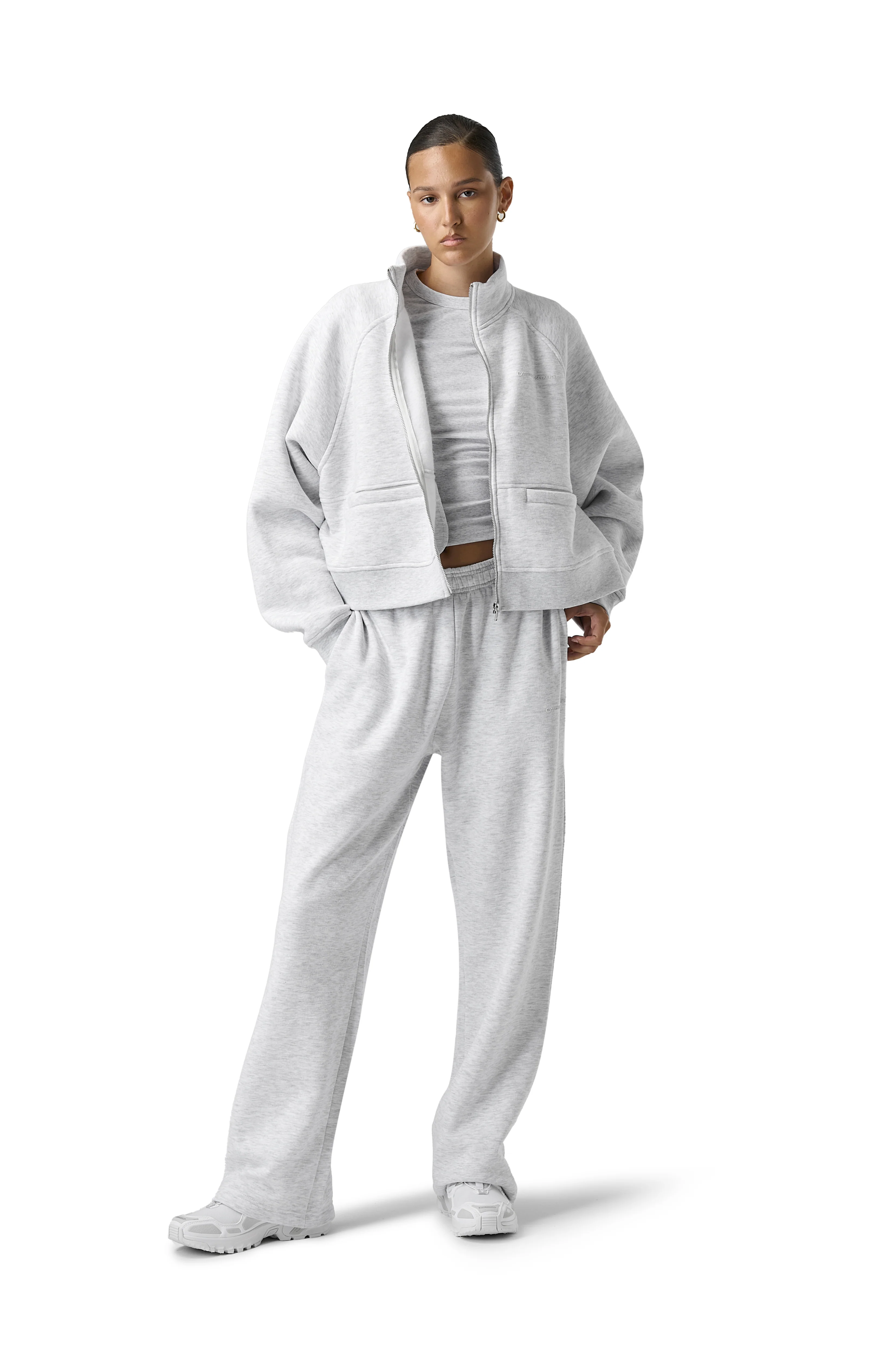 Trademark Multiway Zip Up in Passive - Image 4