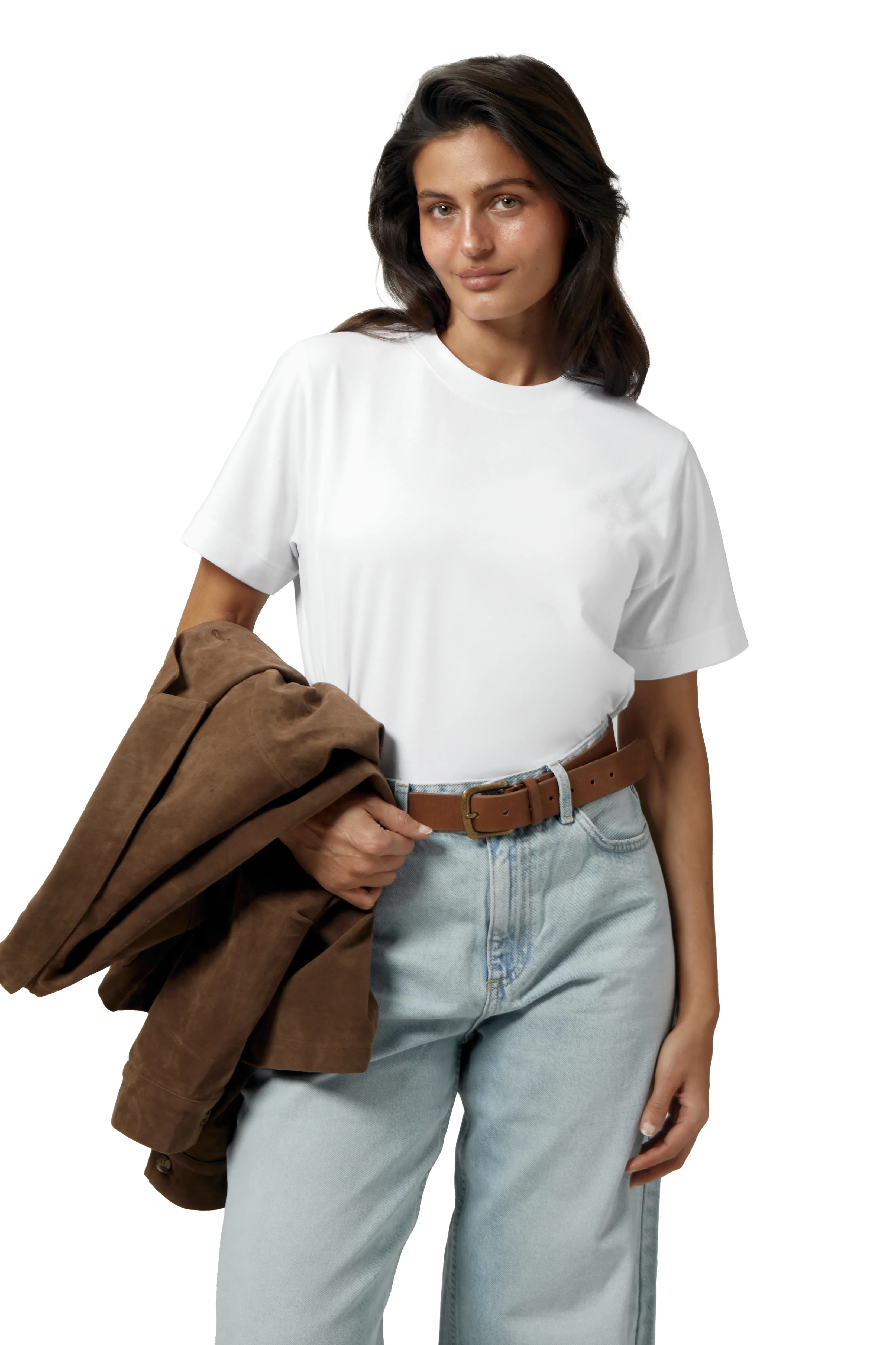 Trademark Shrunken Tee in White - Image 7