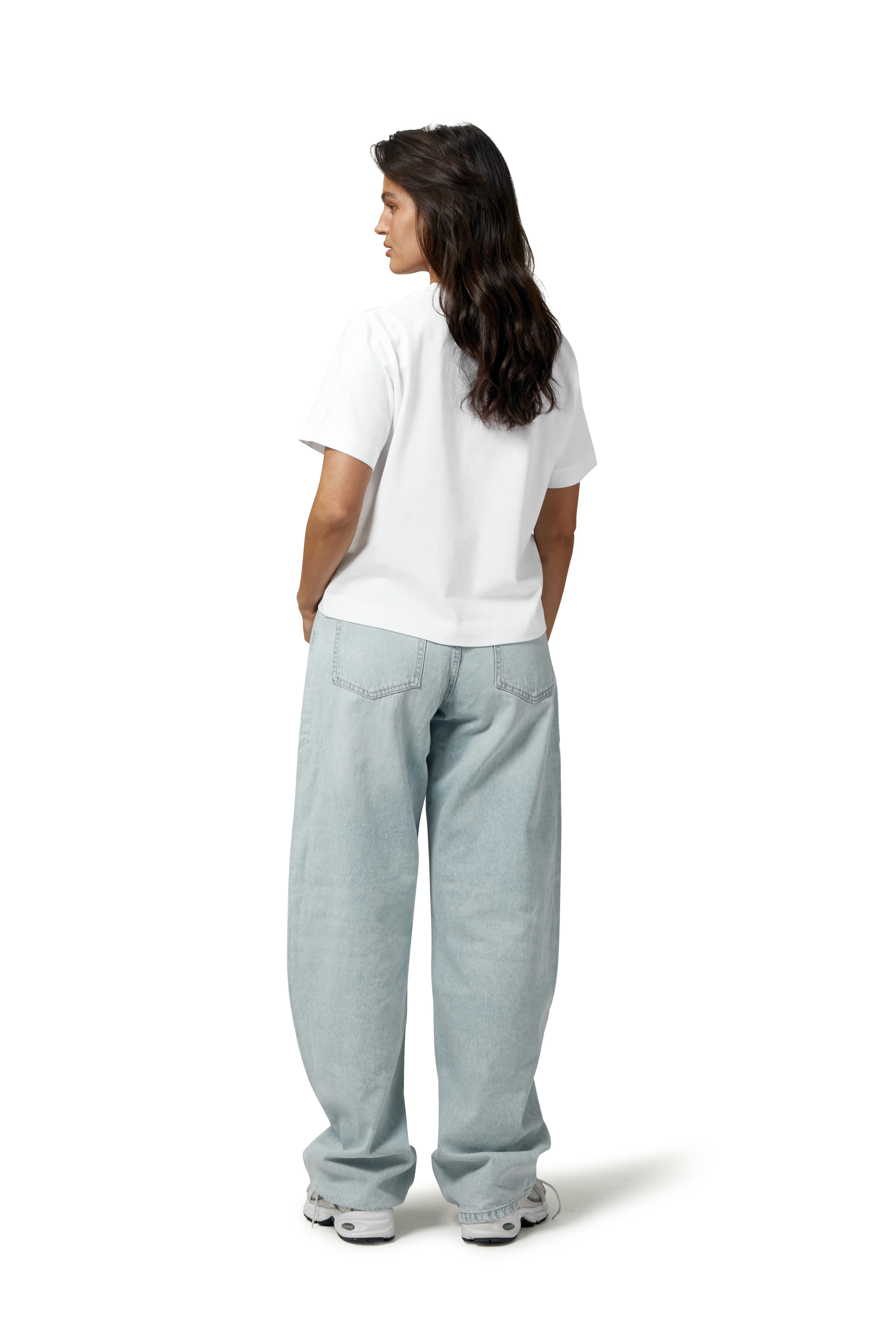 Trademark Shrunken Tee in White - Image 8