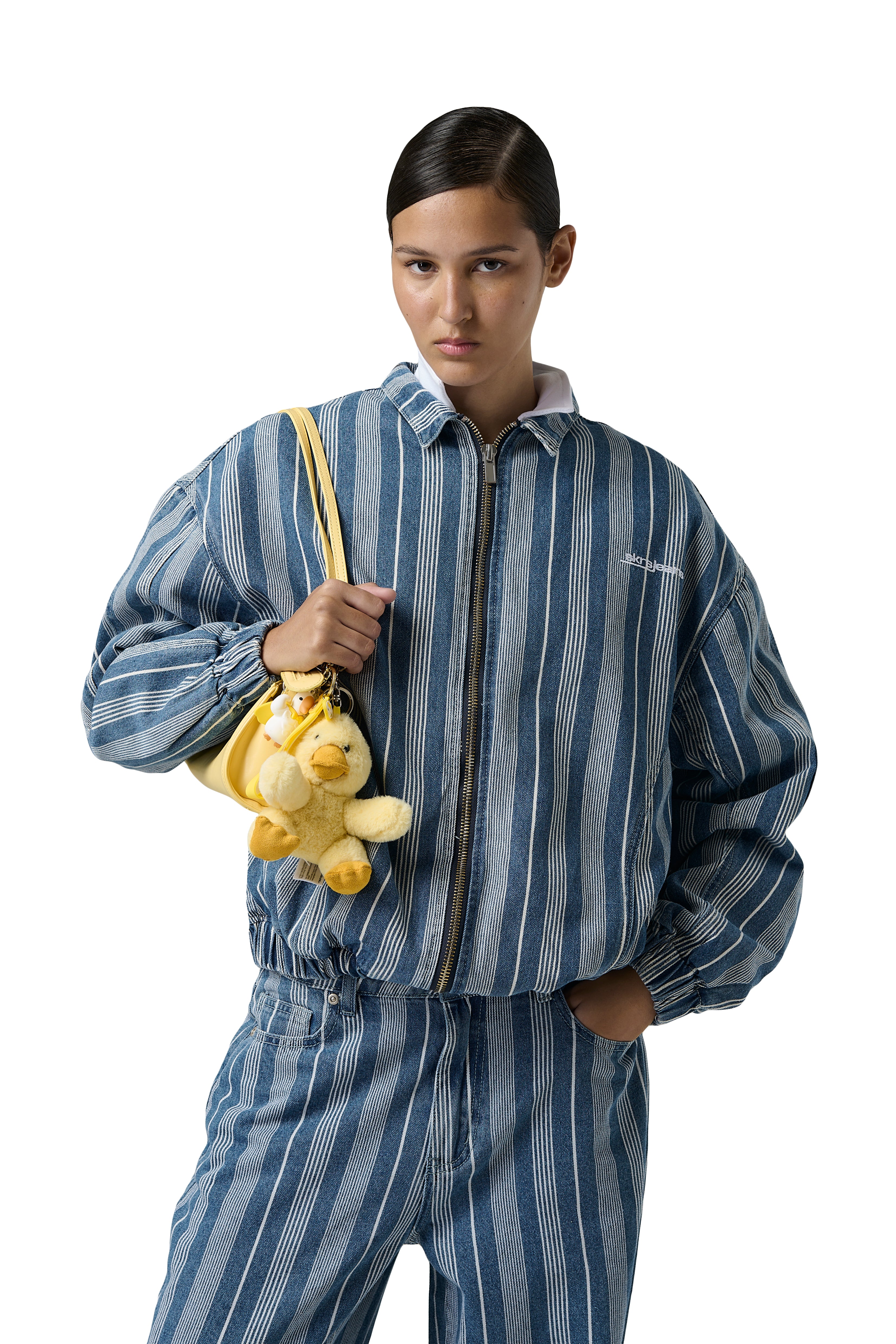 Vista Stripe Oversized Jacket - Image 4
