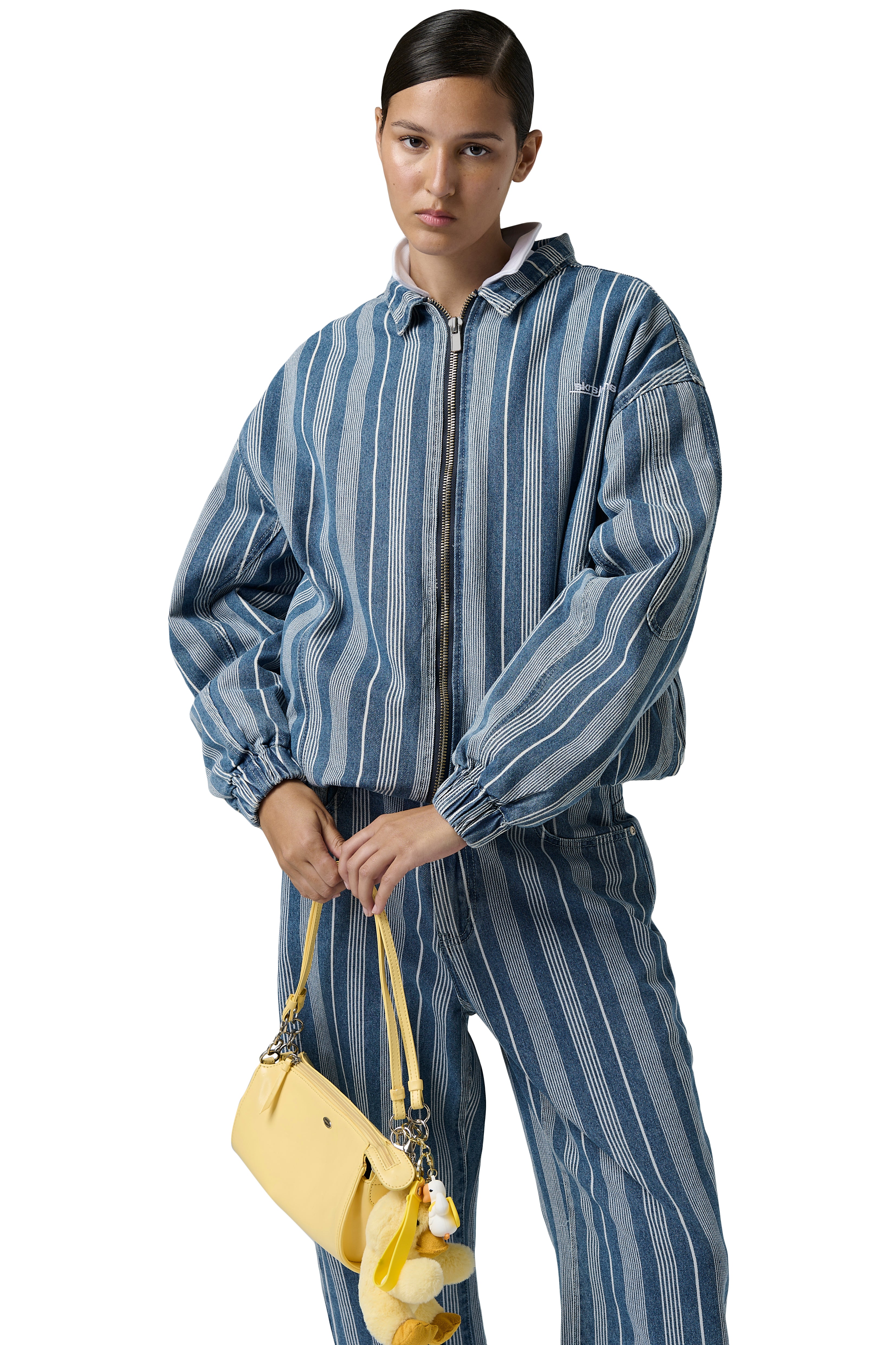 Vista Stripe Oversized Jacket - Image 6
