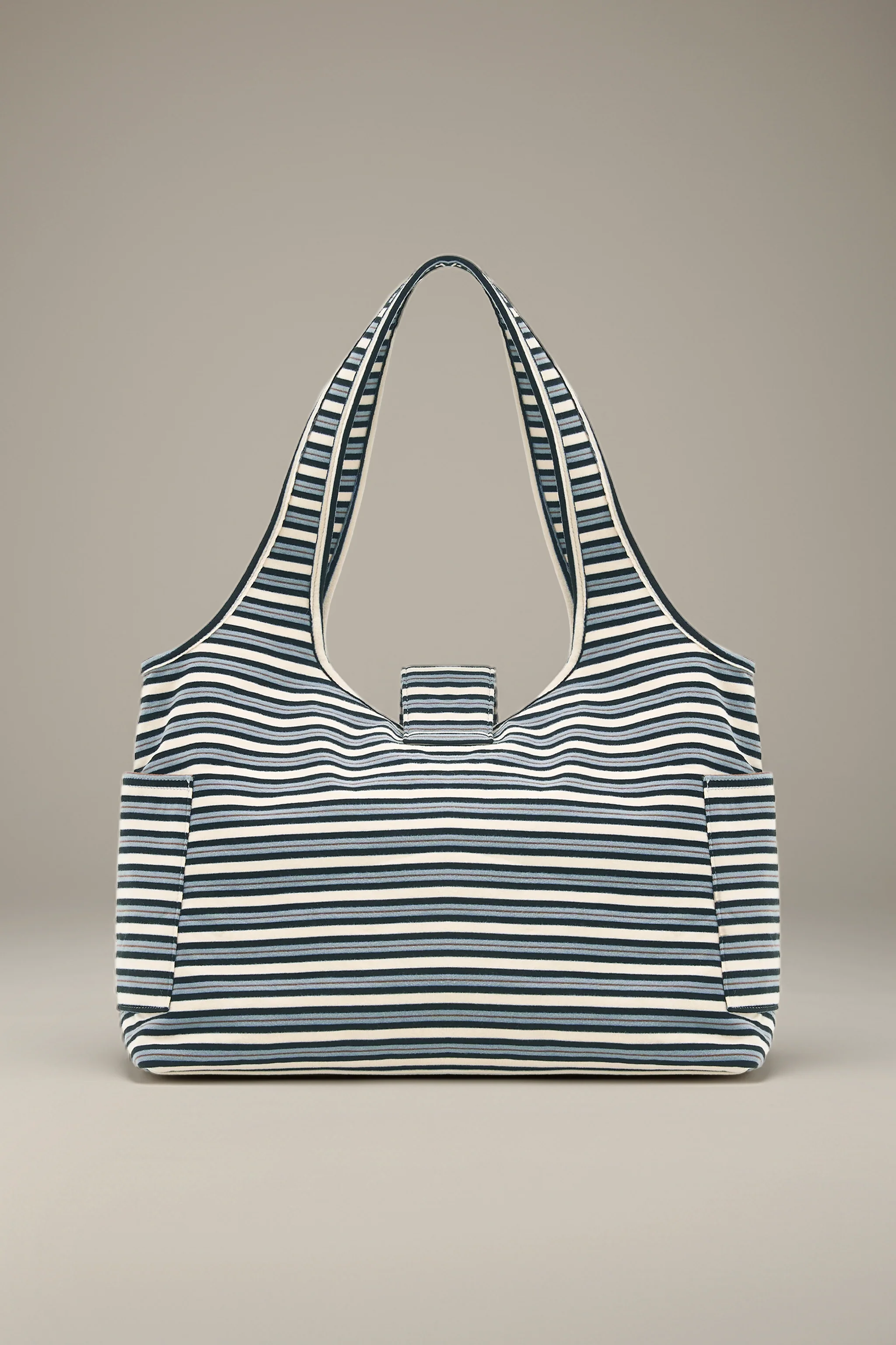 Wilkie Soft Carryall Bag in Multi Cream - Image 3